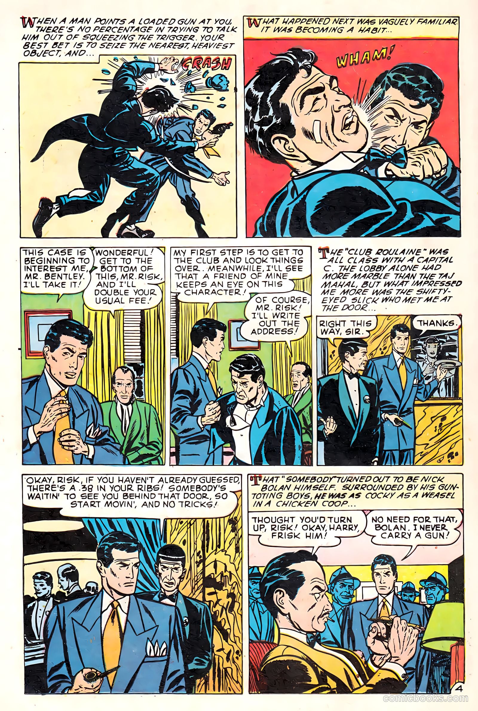 Mr. Risk #7 (1950) — page 14 of 37