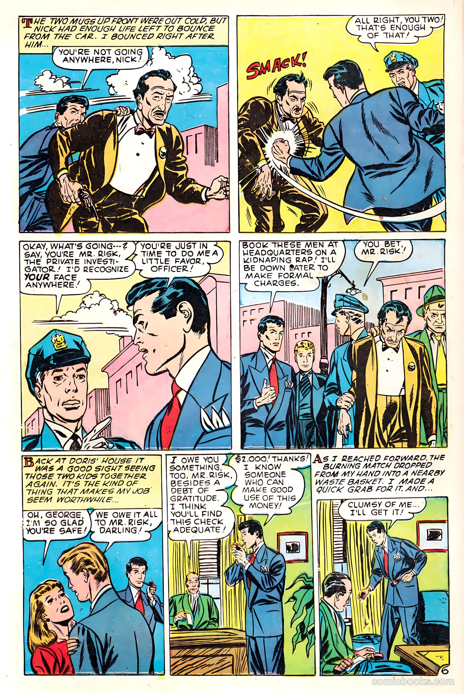 Mr. Risk #7 (1950) — page 16 of 37