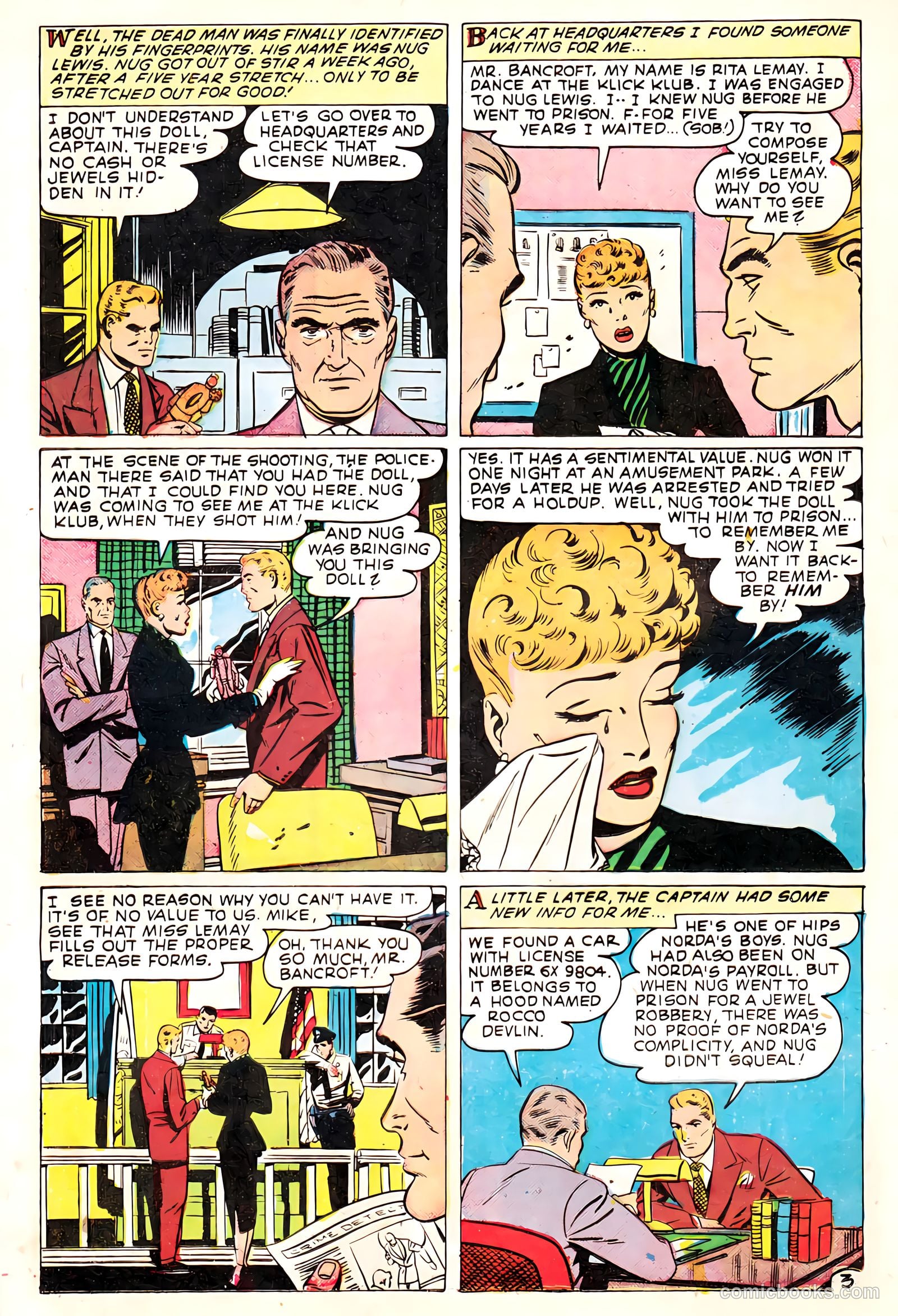 Mr. Risk #7 (1950) — page 20 of 37