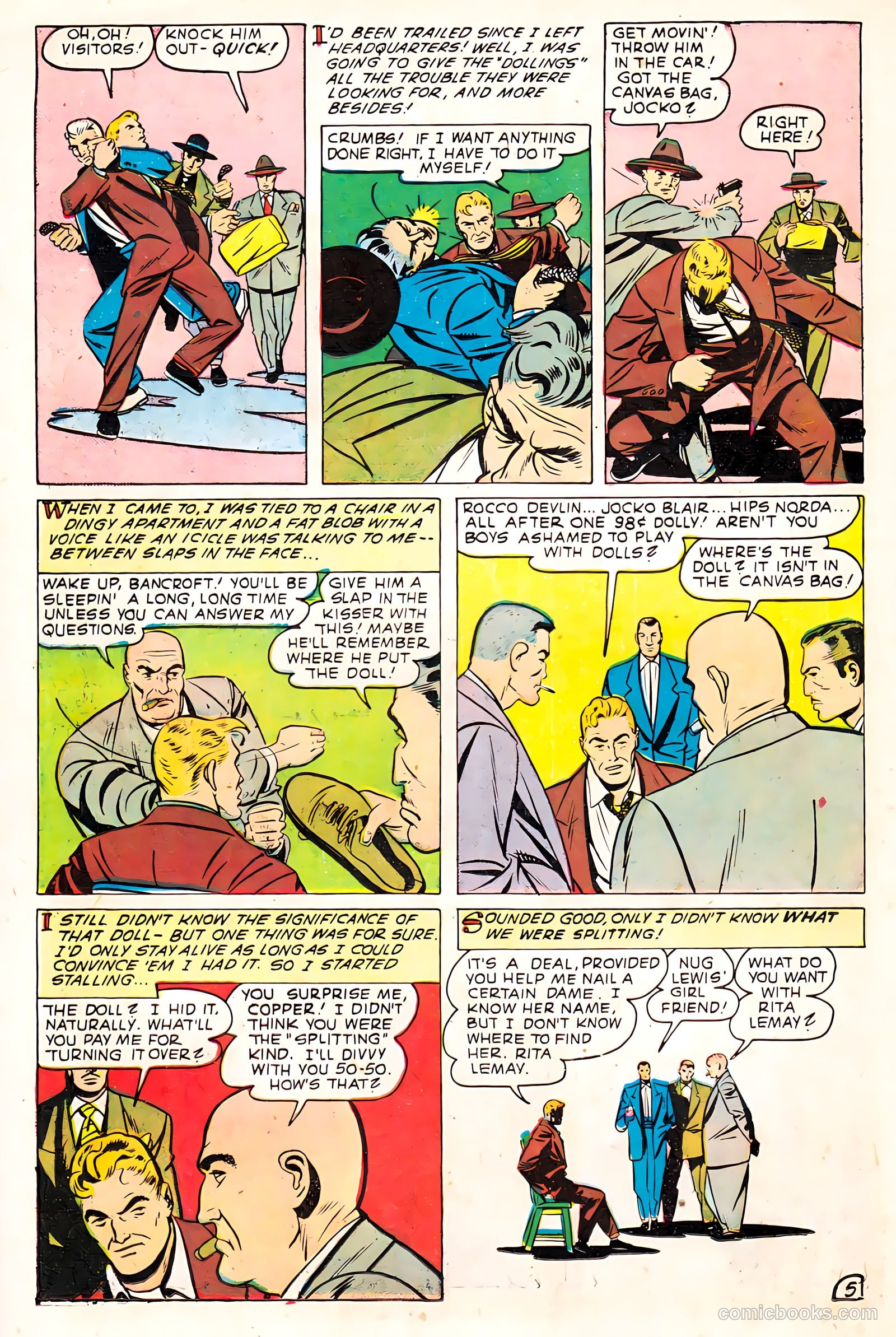 Mr. Risk #7 (1950) — page 22 of 37