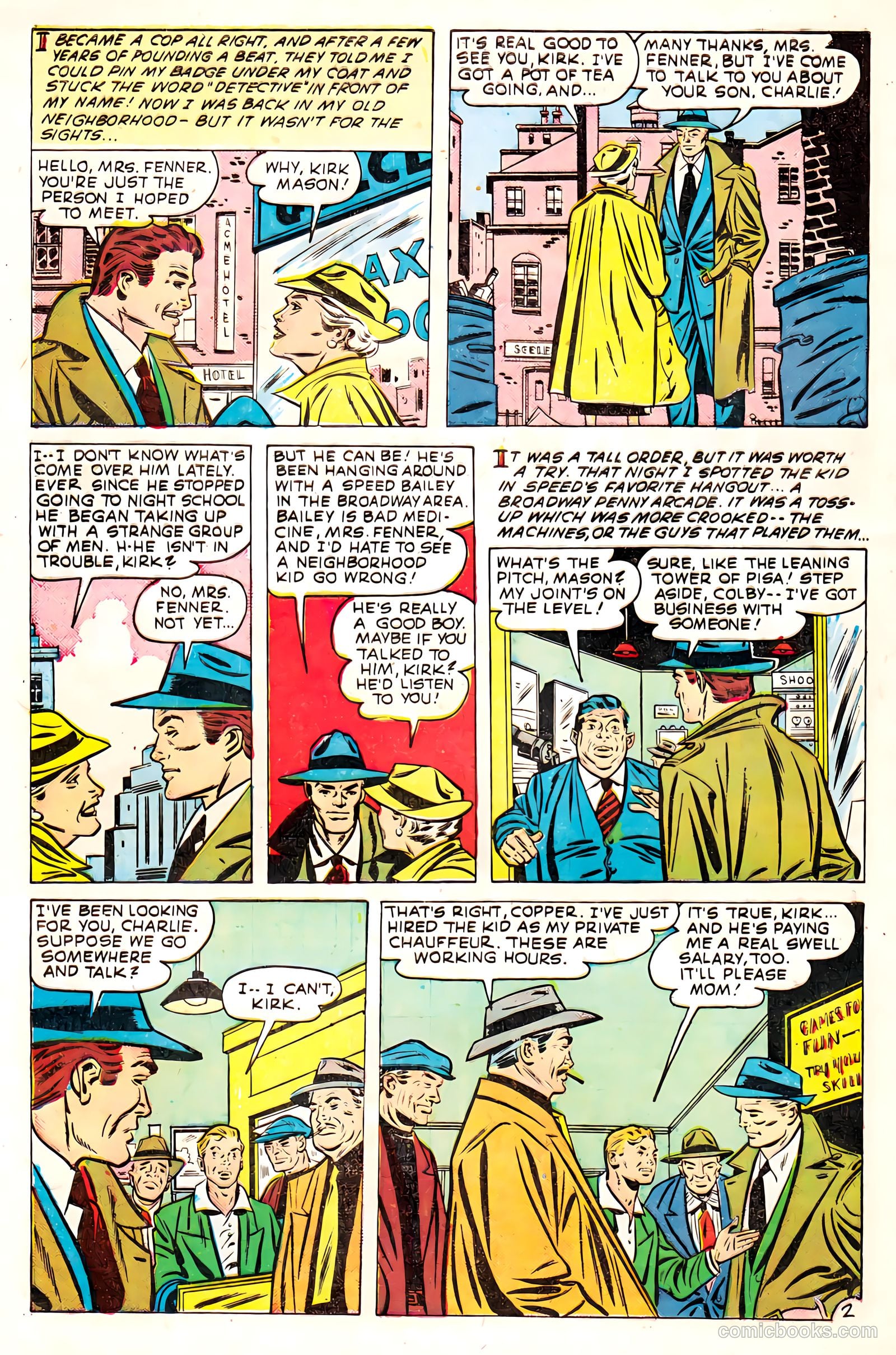 Mr. Risk #7 (1950) — page 28 of 37