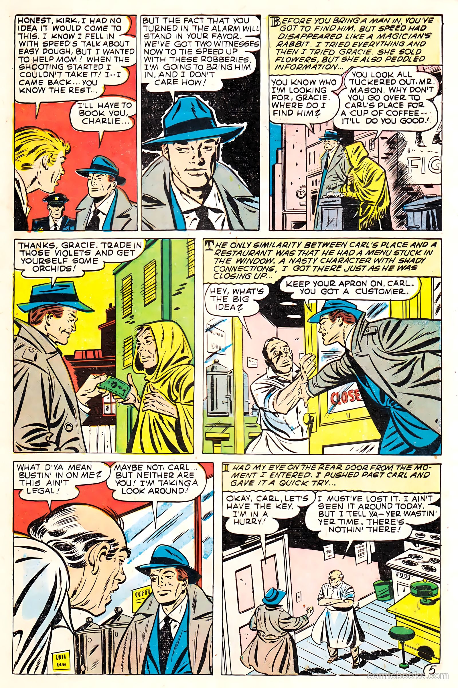 Mr. Risk #7 (1950) — page 31 of 37