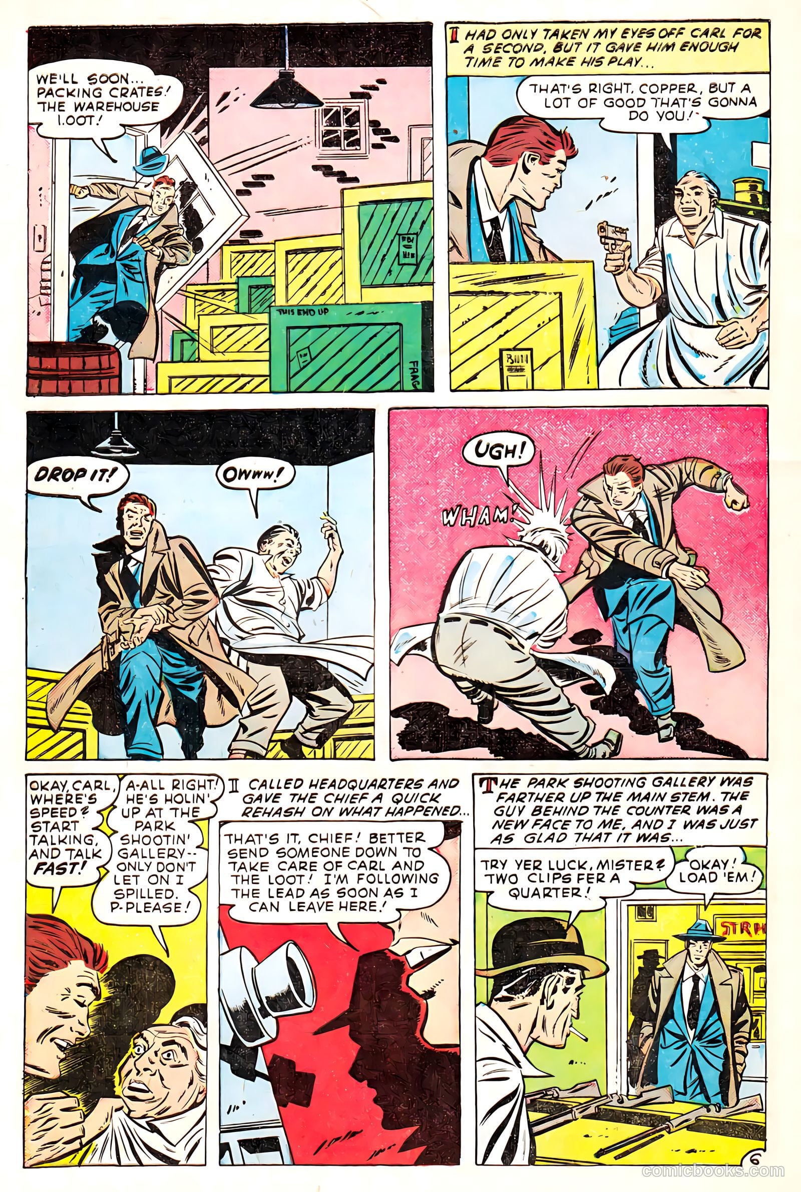 Mr. Risk #7 (1950) — page 32 of 37