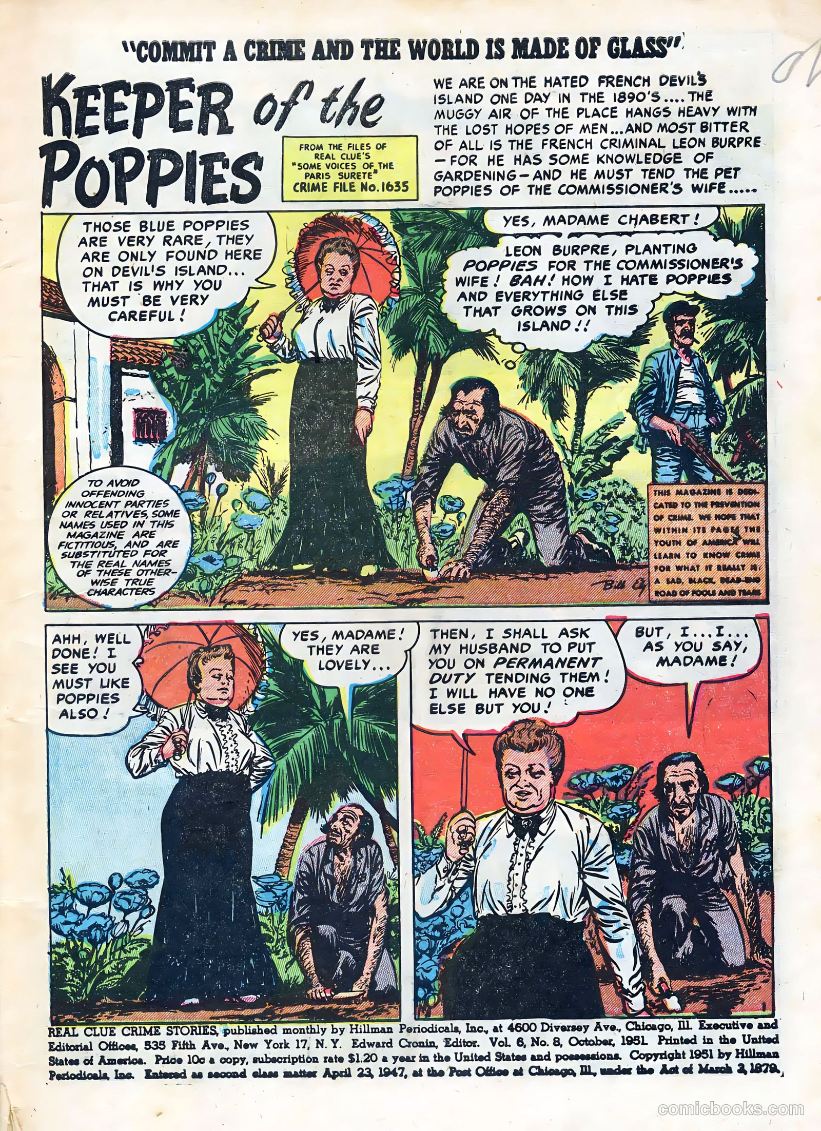 Real Clue Crime Stories #8 (1951) — page 3 of 52