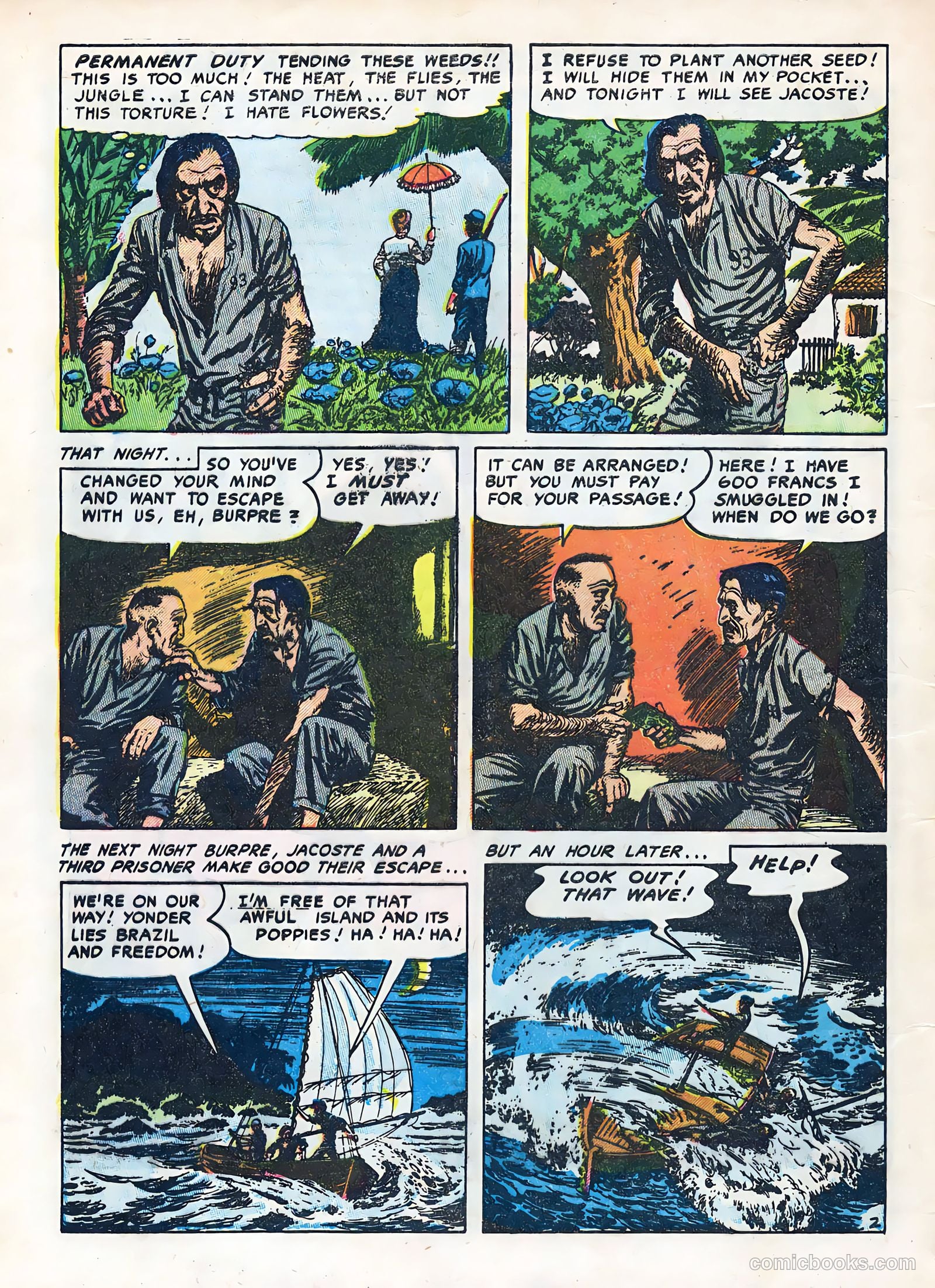 Real Clue Crime Stories #8 (1951) — page 4 of 52