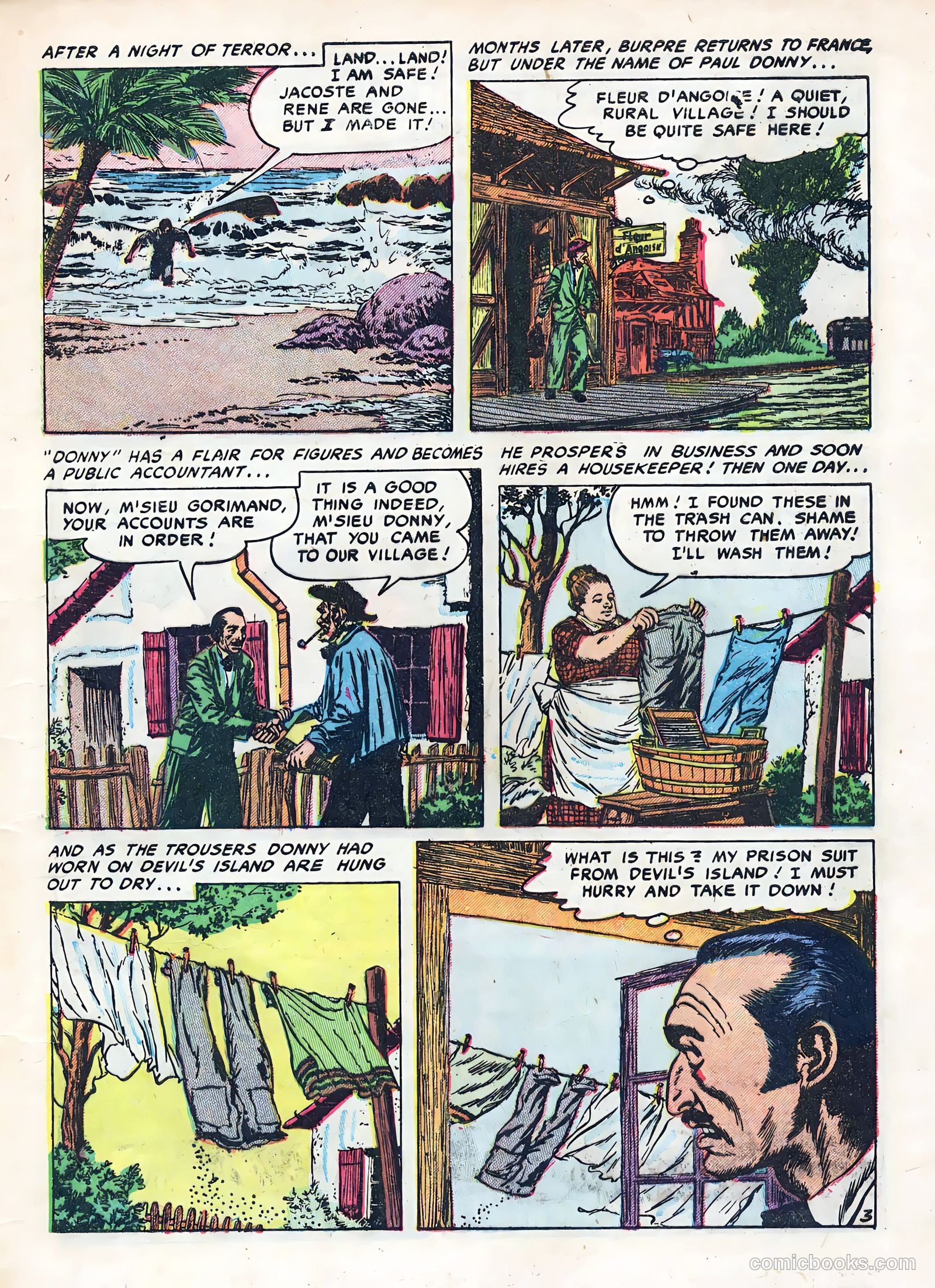 Real Clue Crime Stories #8 (1951) — page 5 of 52