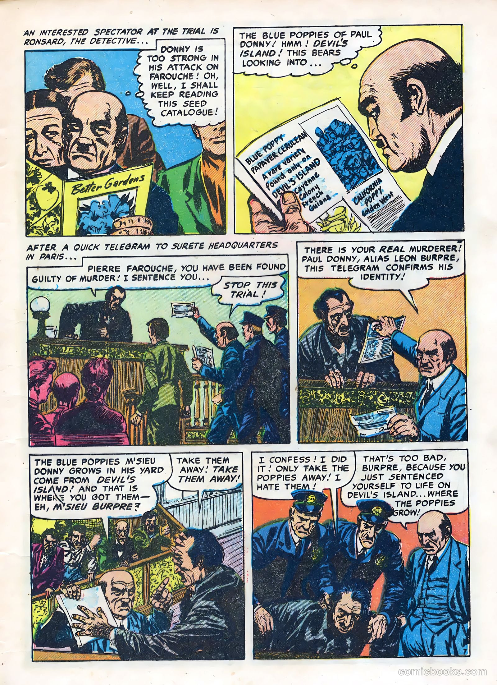 Real Clue Crime Stories #8 (1951) — page 9 of 52