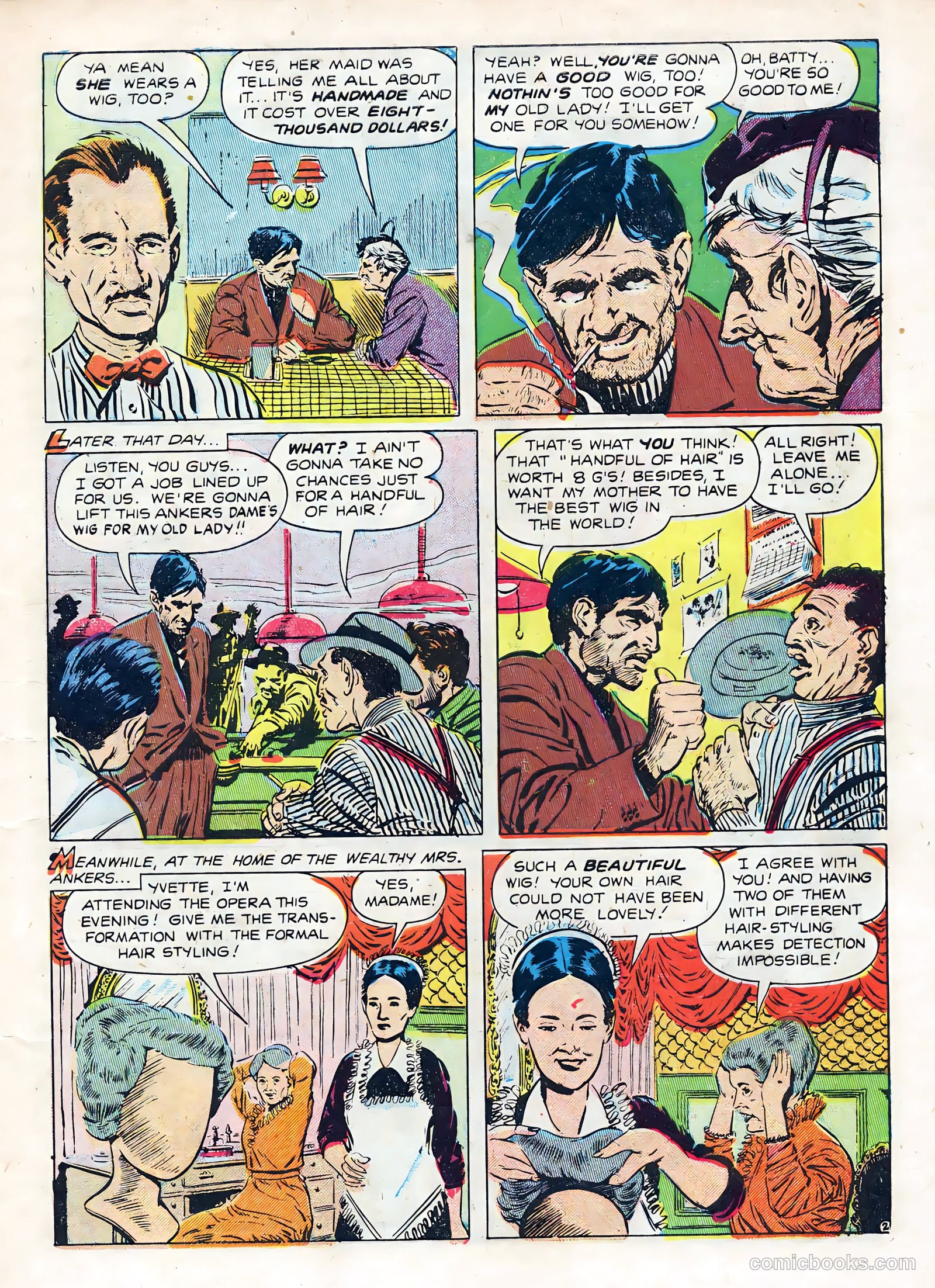 Real Clue Crime Stories #8 (1951) — page 11 of 52