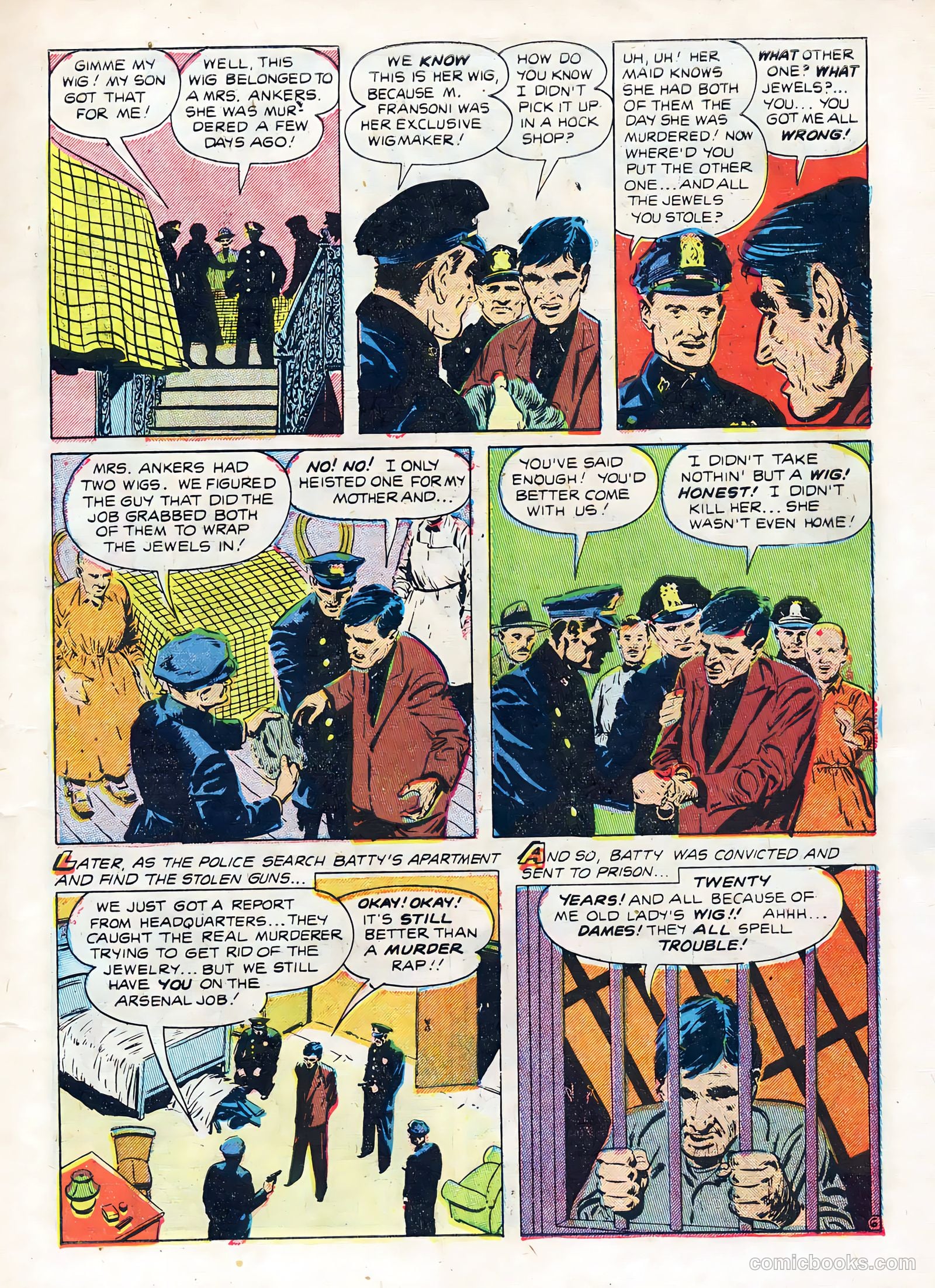 Real Clue Crime Stories #8 (1951) — page 15 of 52