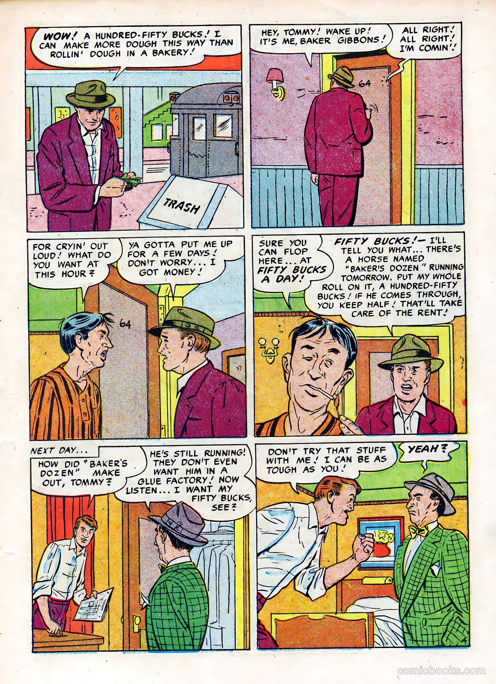 Real Clue Crime Stories #8 (1951) — page 19 of 52