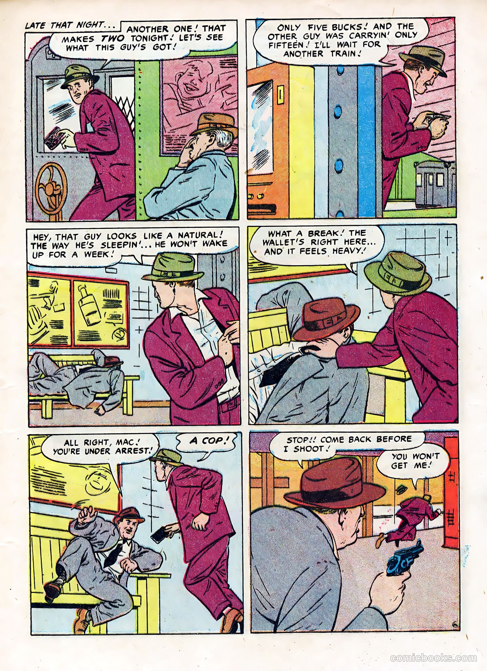 Real Clue Crime Stories #8 (1951) — page 21 of 52