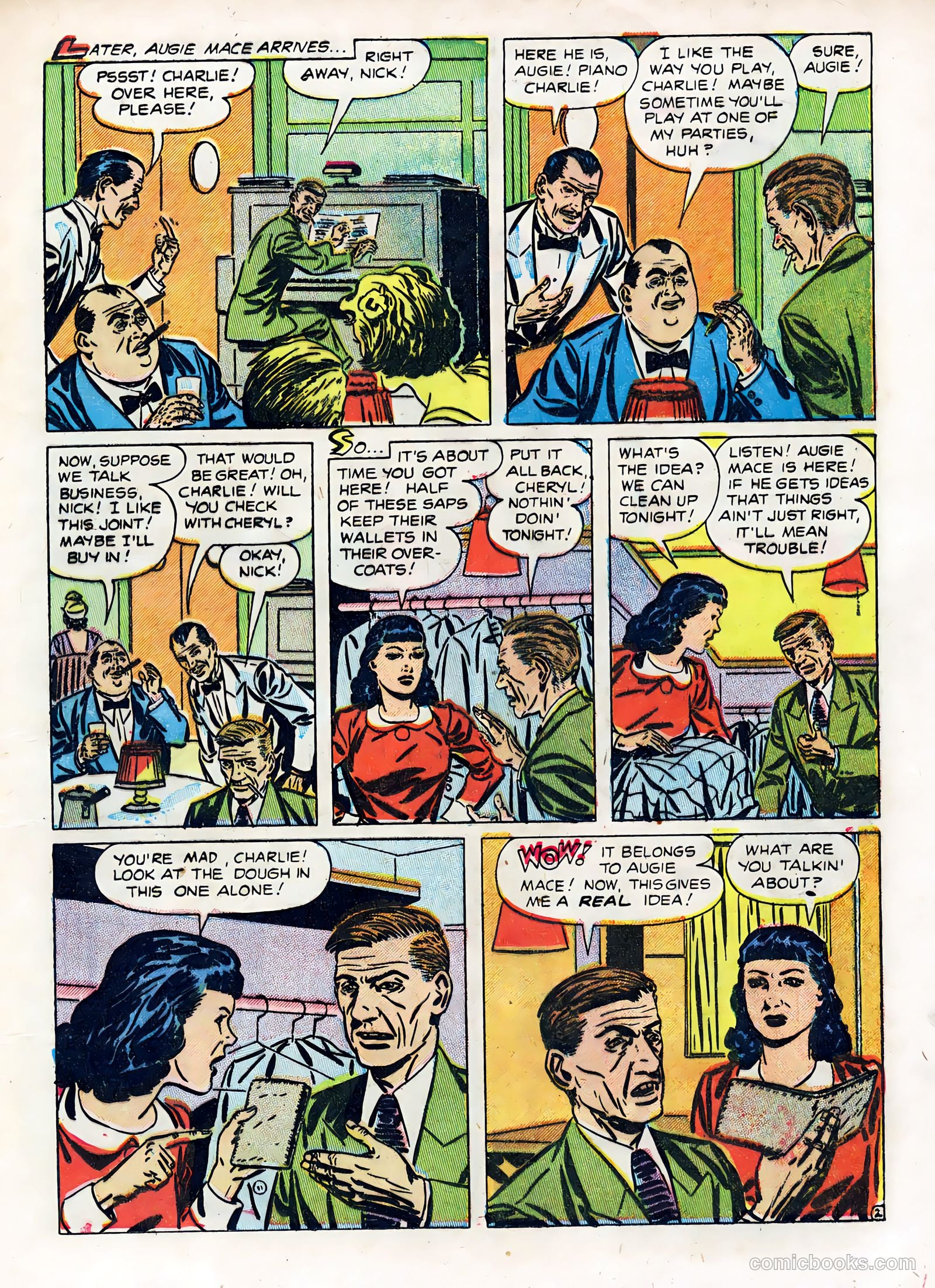 Real Clue Crime Stories #8 (1951) — page 25 of 52