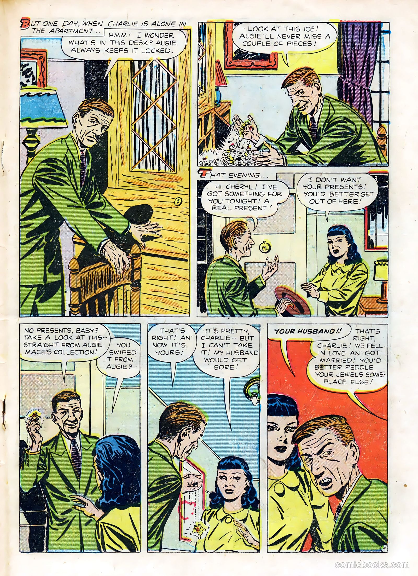 Real Clue Crime Stories #8 (1951) — page 27 of 52