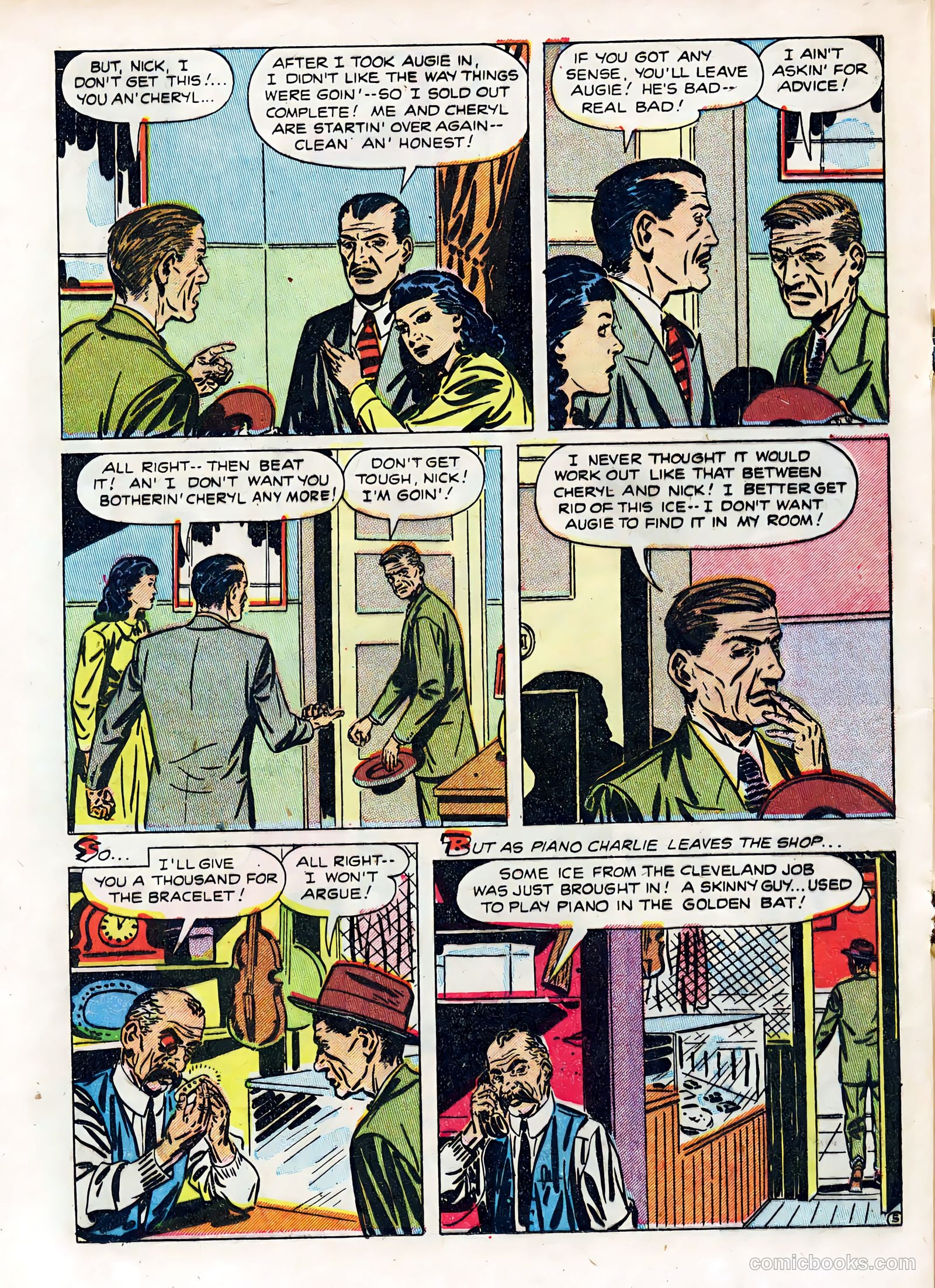 Real Clue Crime Stories #8 (1951) — page 28 of 52