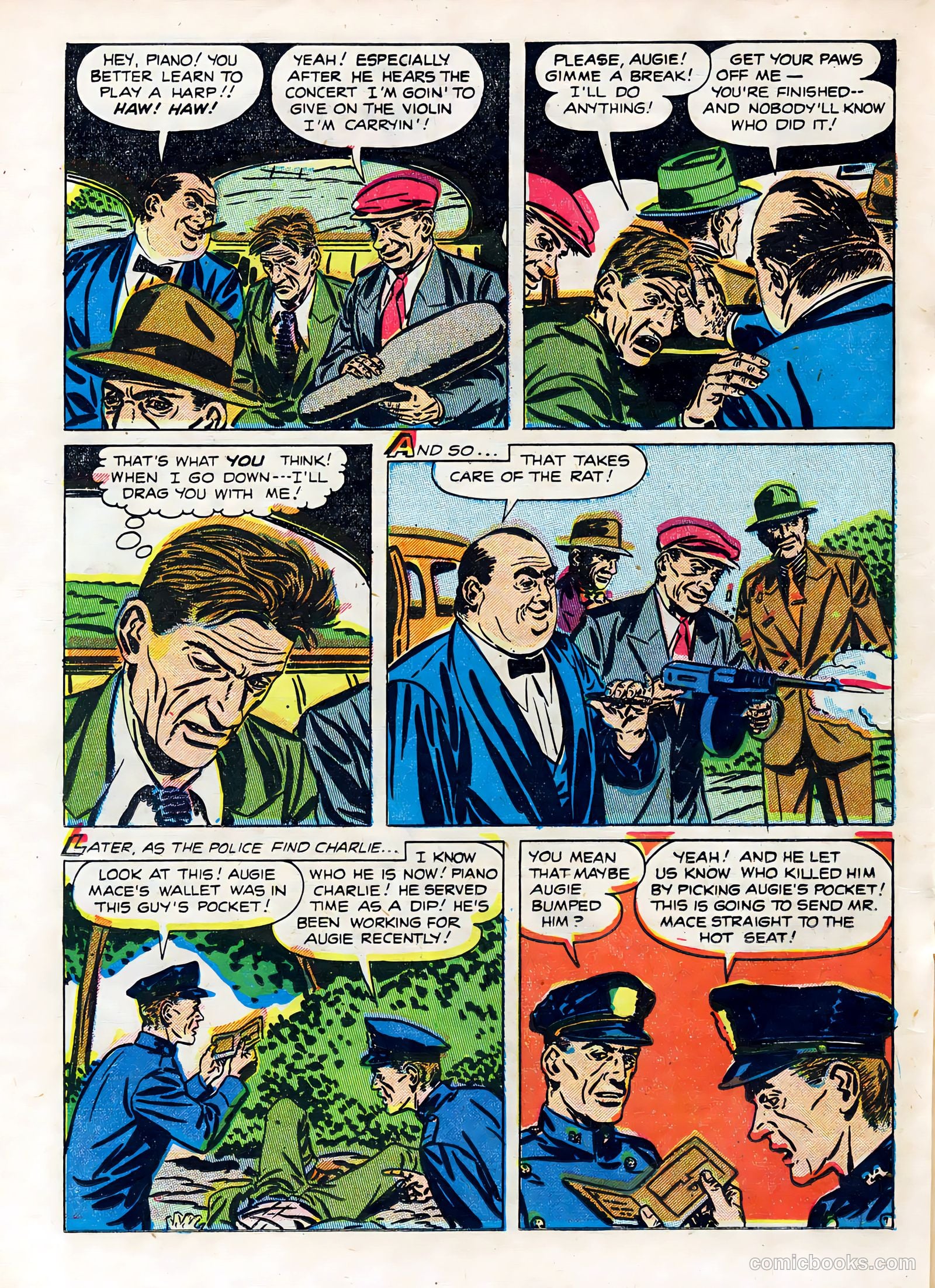Real Clue Crime Stories #8 (1951) — page 30 of 52
