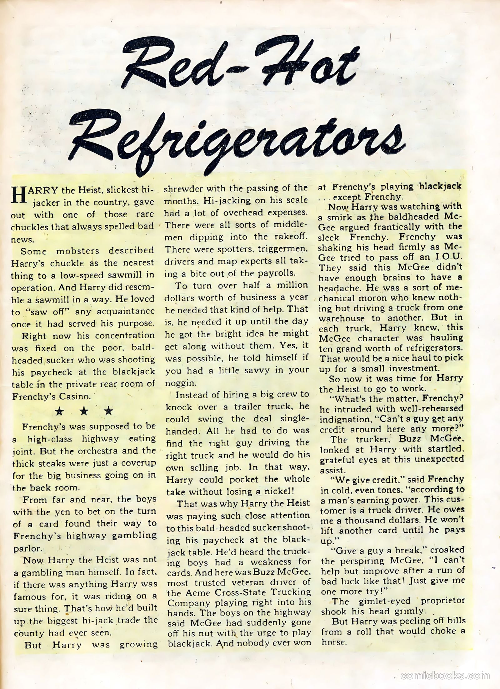 Real Clue Crime Stories #8 (1951) — page 31 of 52