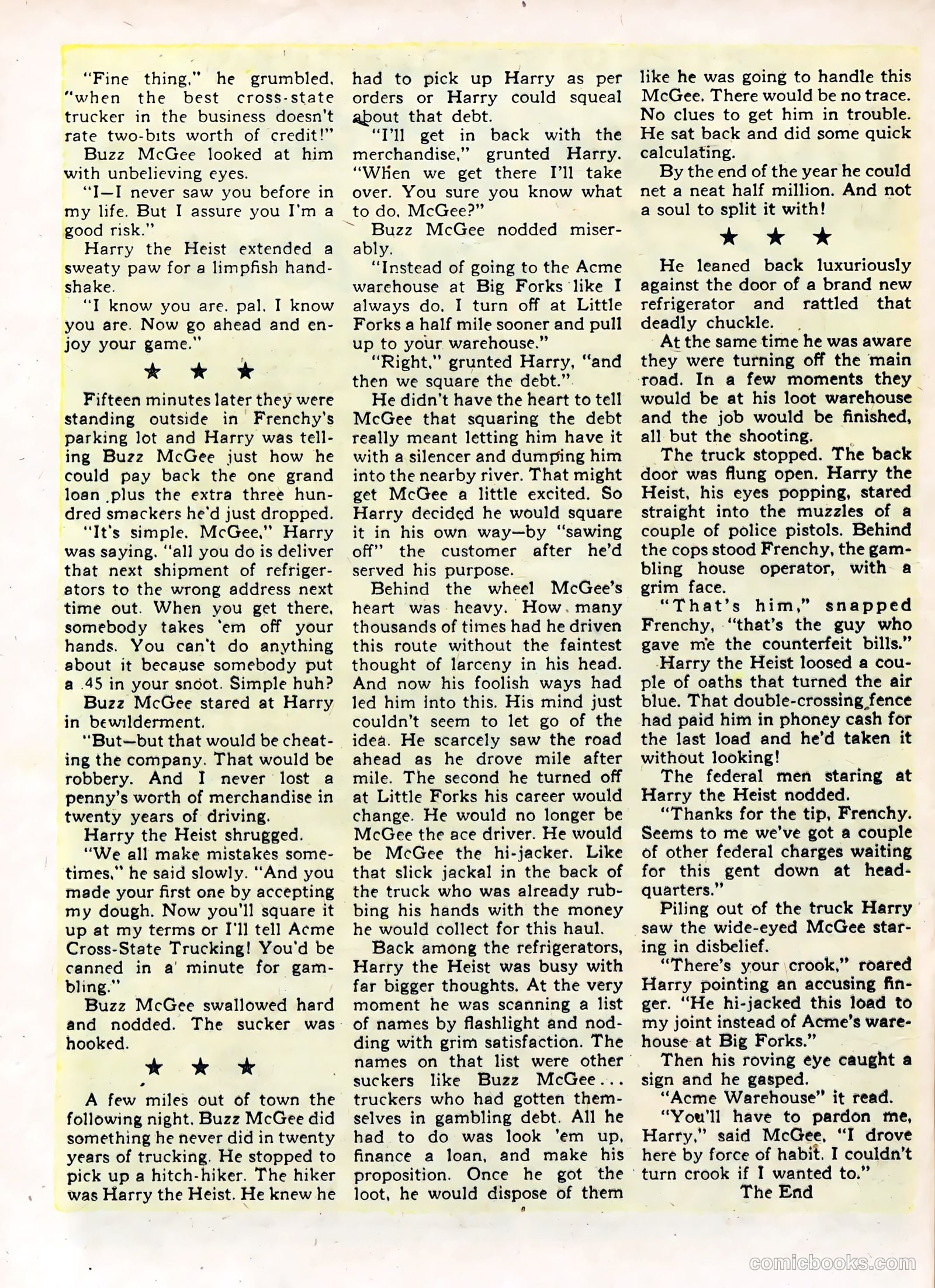 Real Clue Crime Stories #8 (1951) — page 32 of 52