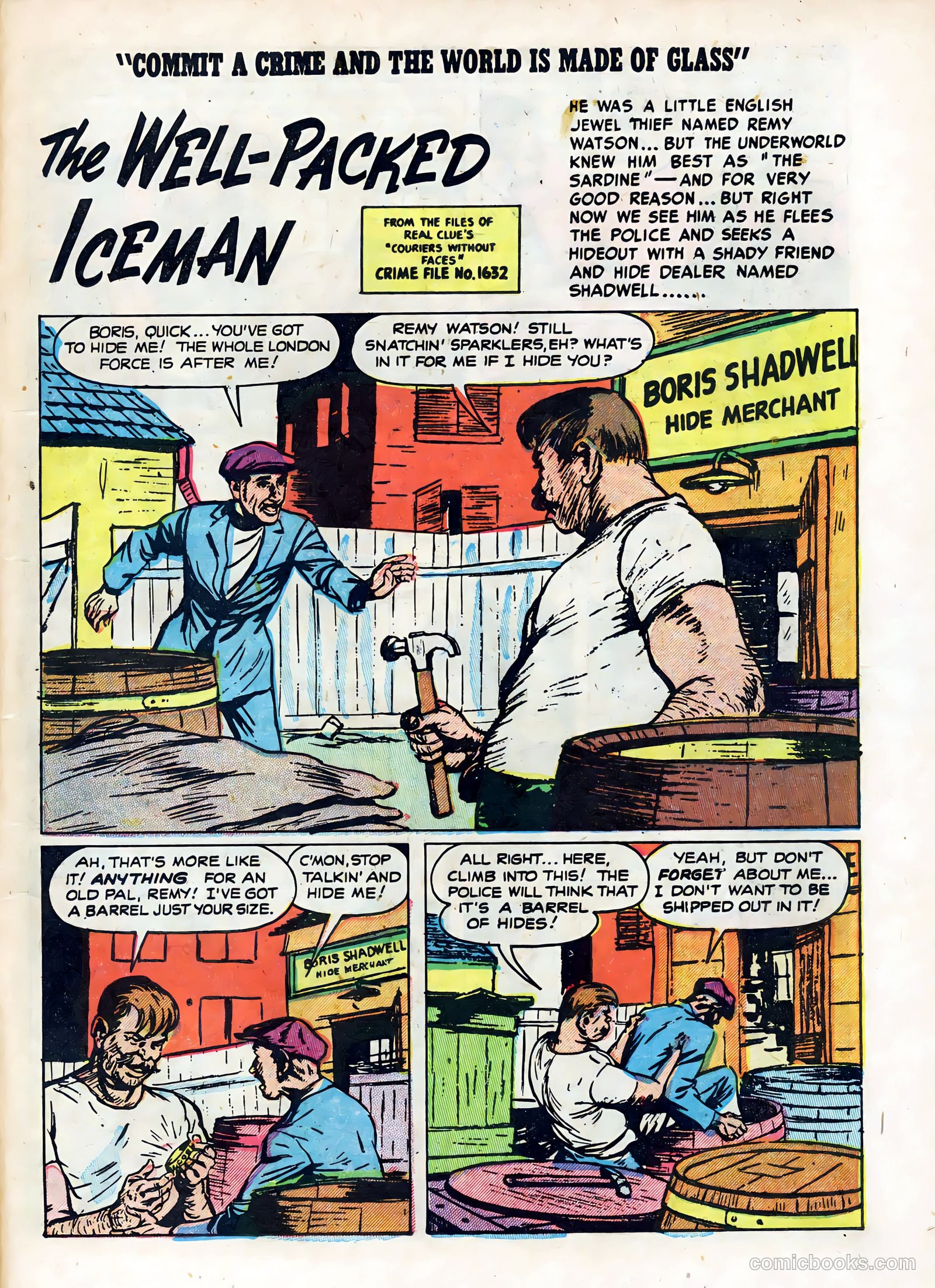 Real Clue Crime Stories #8 (1951) — page 43 of 52
