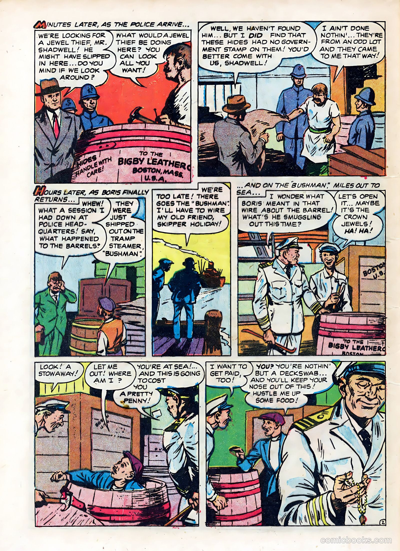 Real Clue Crime Stories #8 (1951) — page 44 of 52