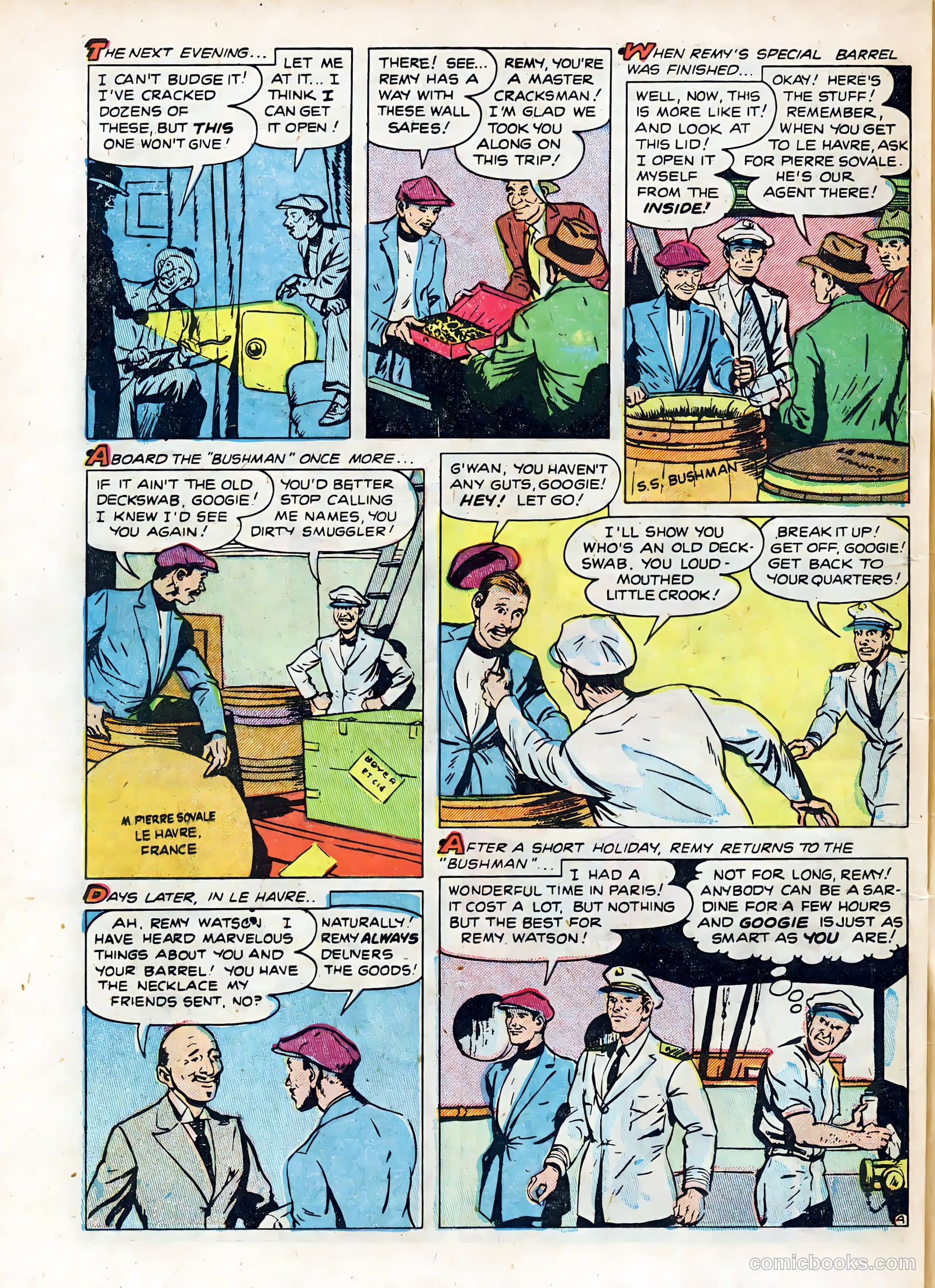 Real Clue Crime Stories #8 (1951) — page 46 of 52