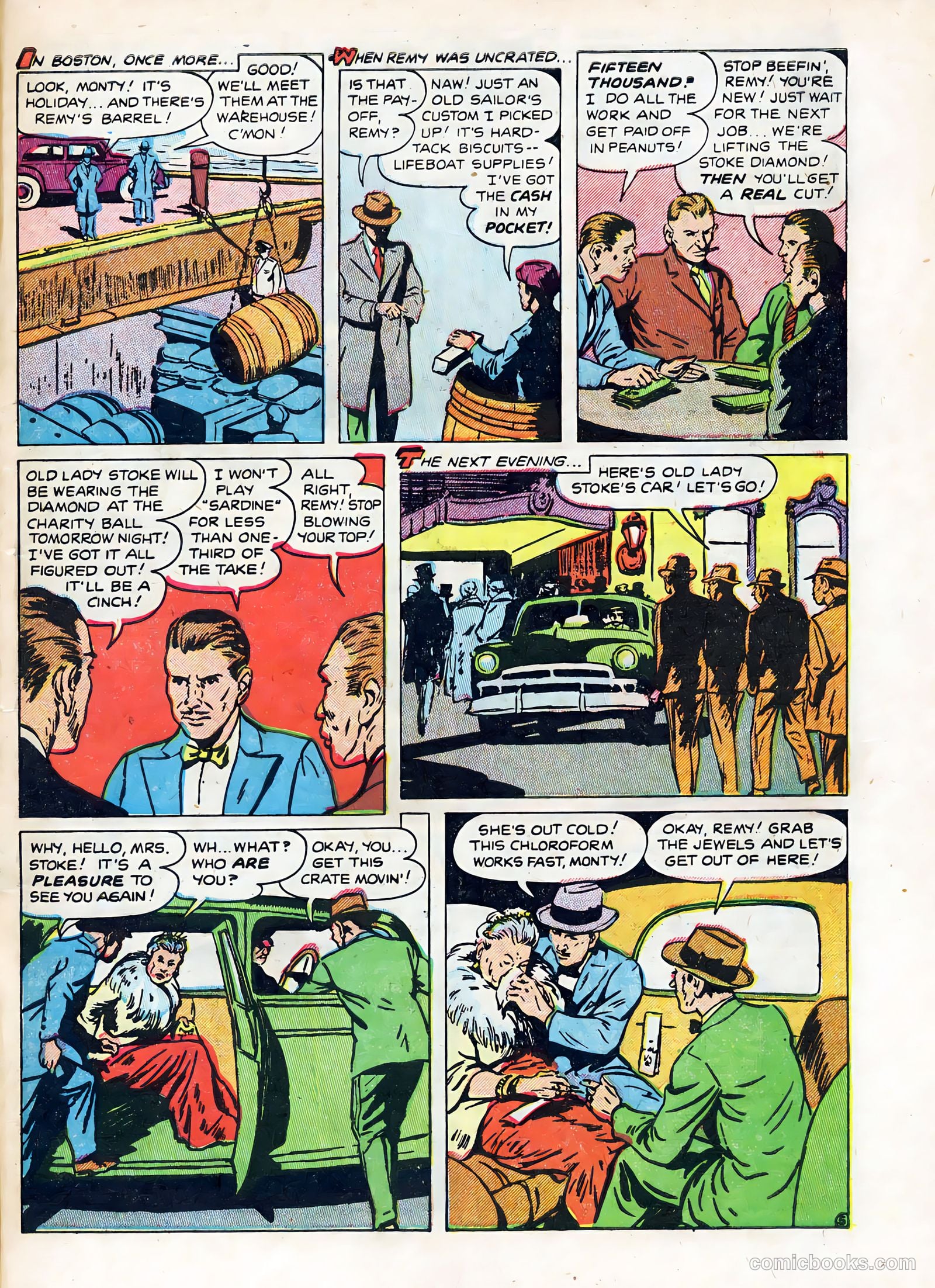 Real Clue Crime Stories #8 (1951) — page 47 of 52