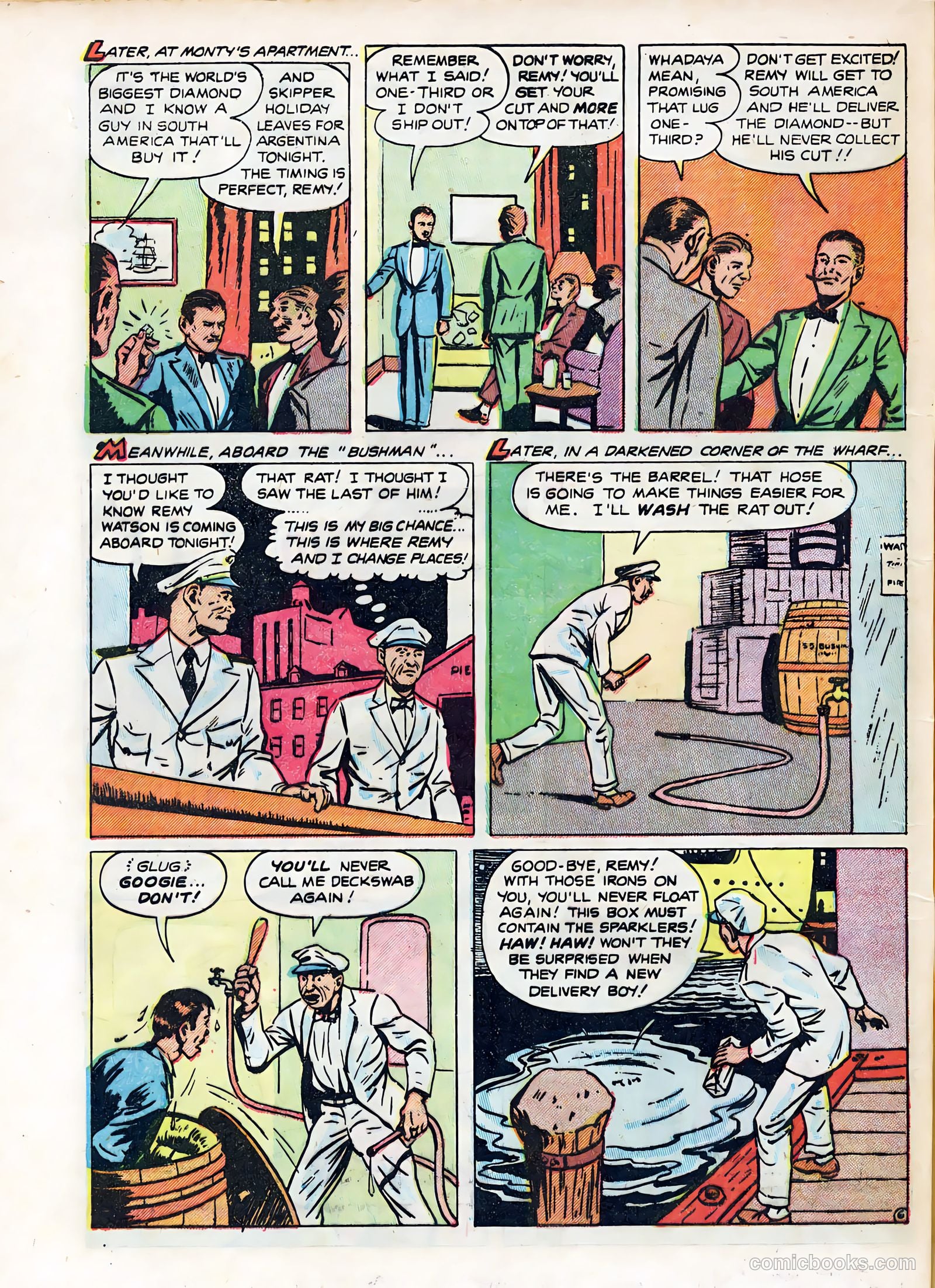 Real Clue Crime Stories #8 (1951) — page 48 of 52