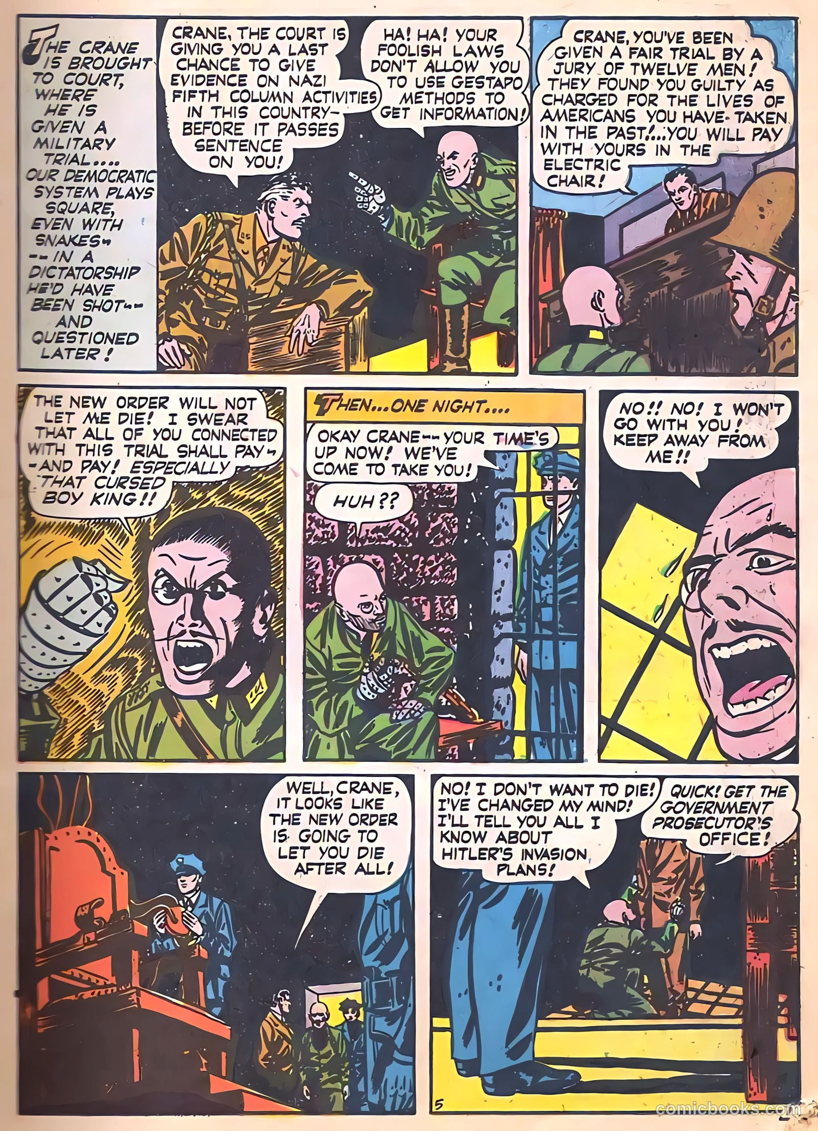 Clue Comics #5 (1943) — page 7 of 69