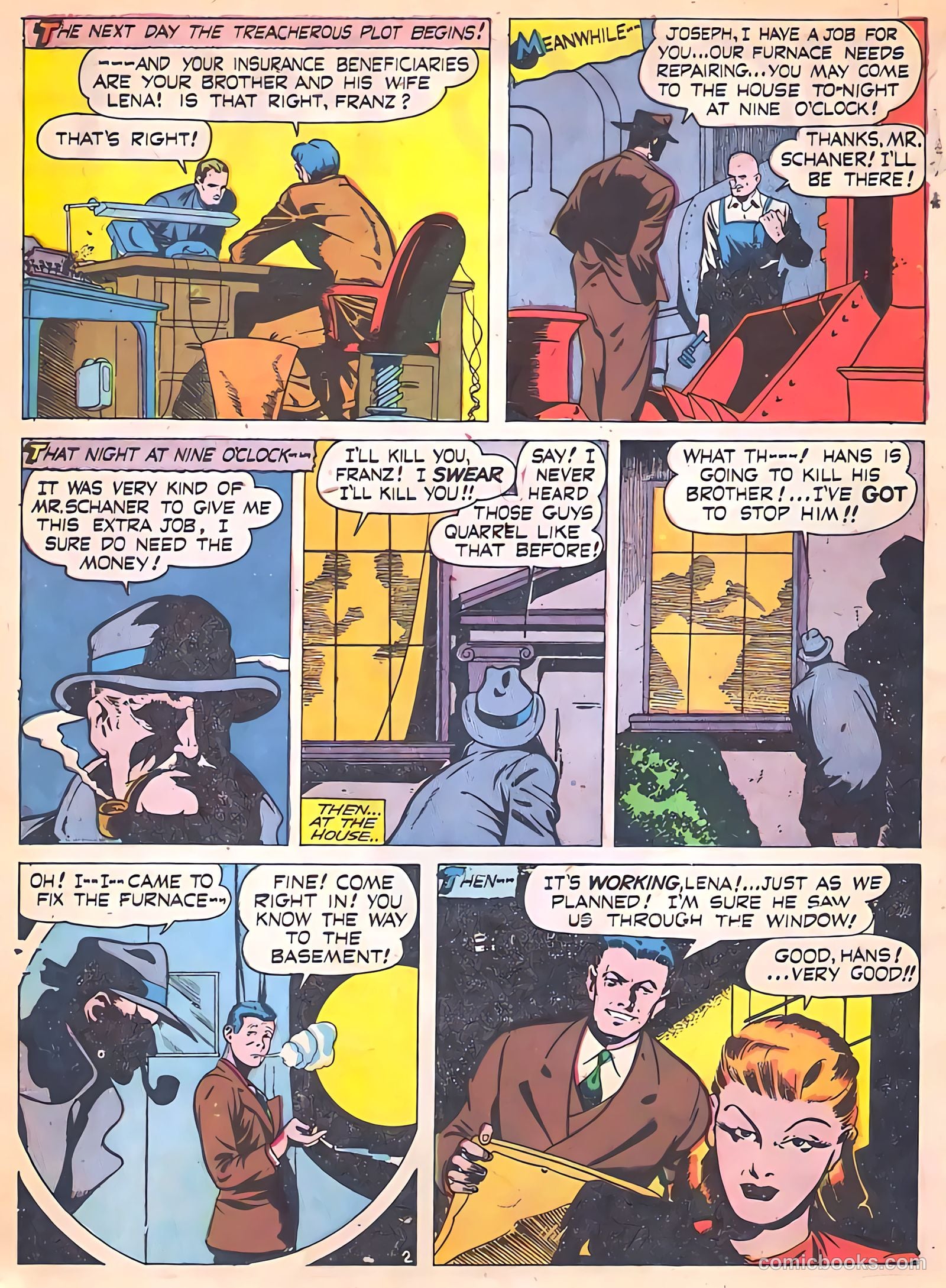 Clue Comics #5 (1943) — page 34 of 69