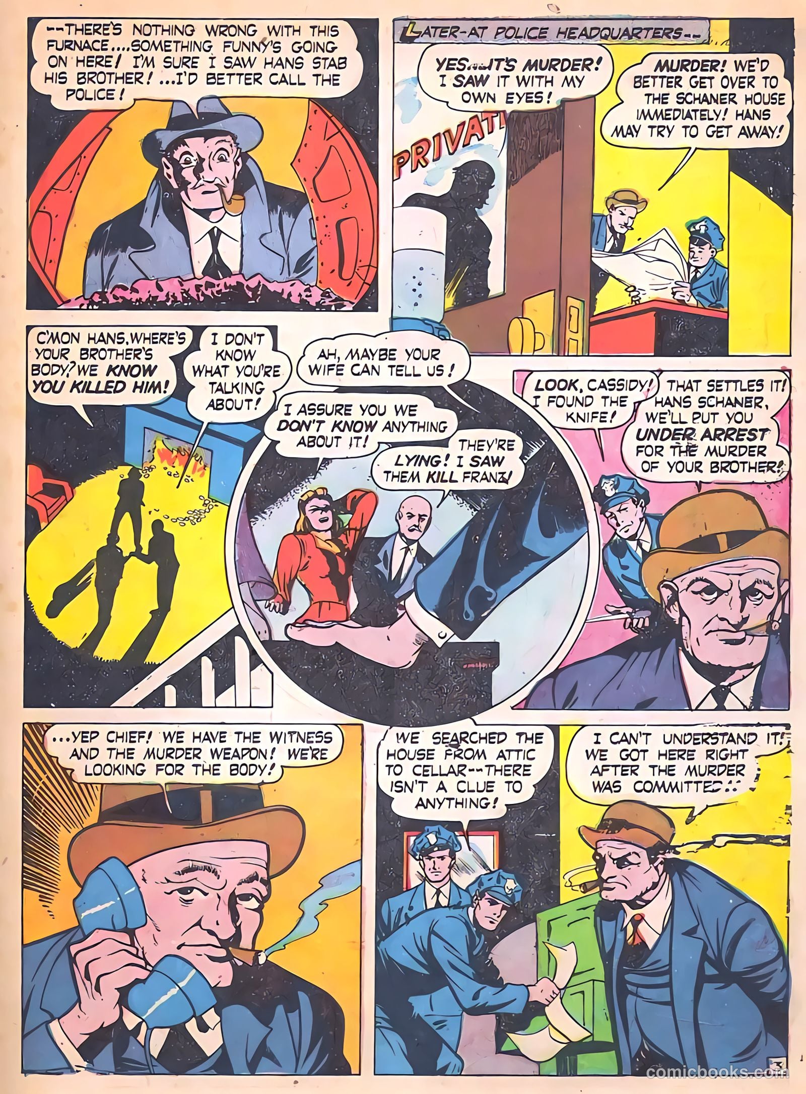 Clue Comics #5 (1943) — page 35 of 69