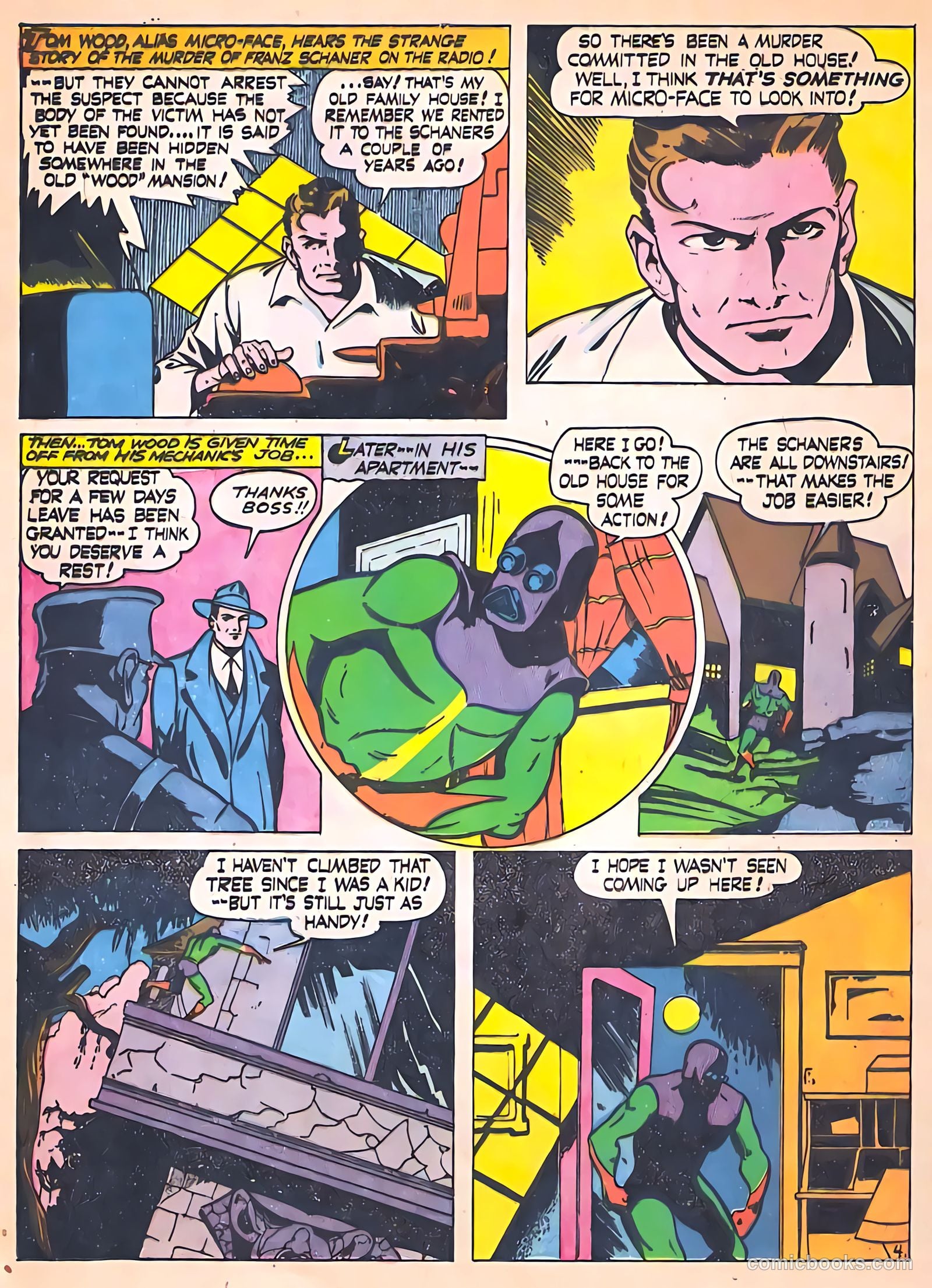 Clue Comics #5 (1943) — page 36 of 69