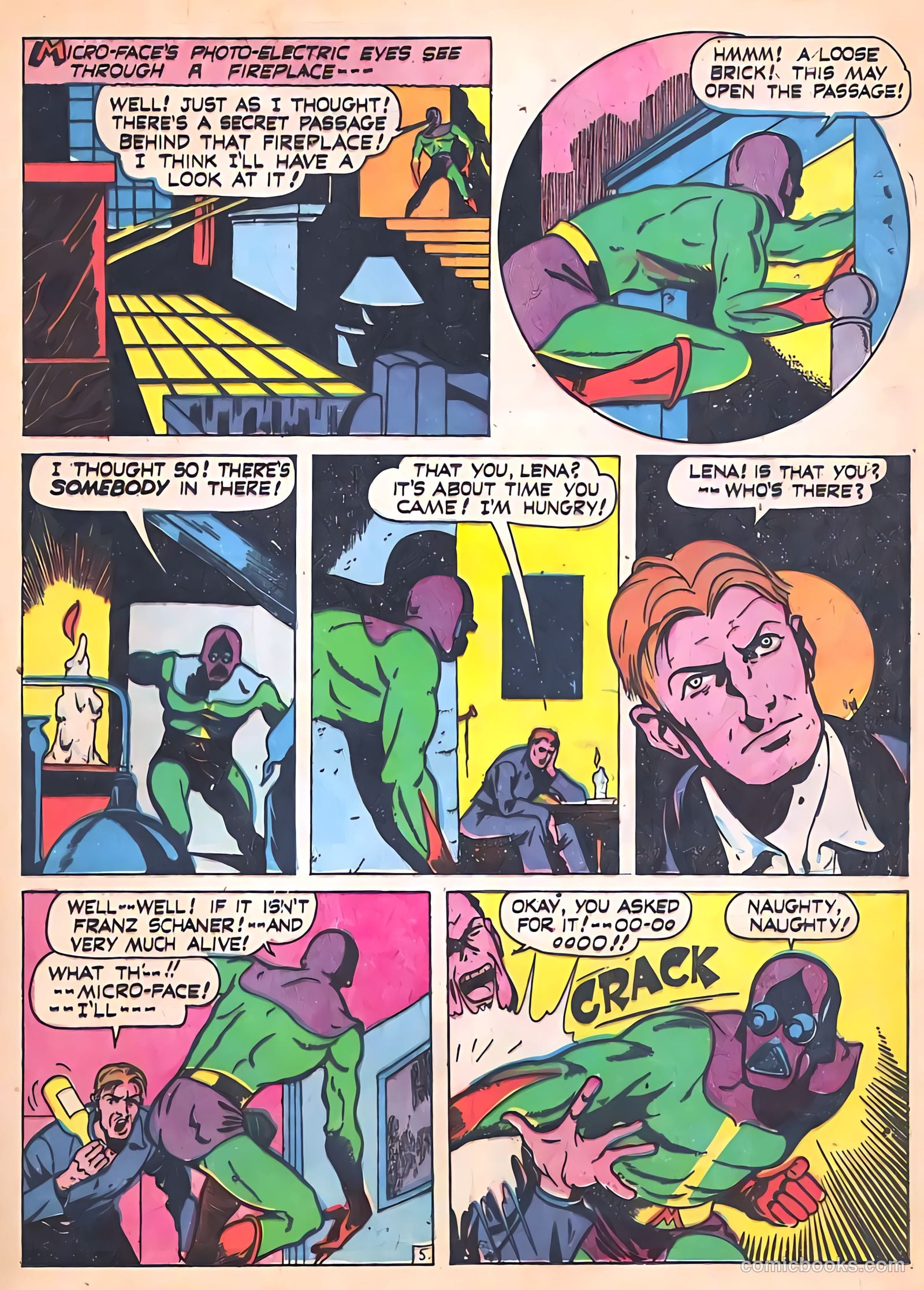 Clue Comics #5 (1943) — page 37 of 69