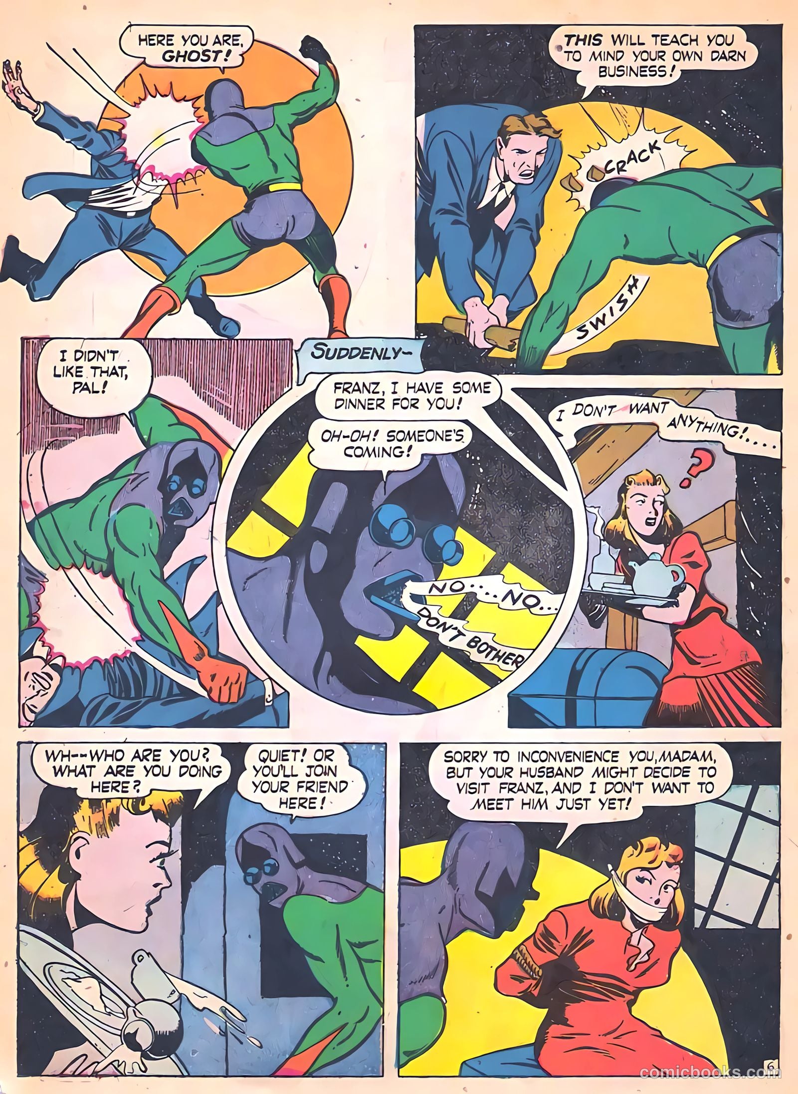 Clue Comics #5 (1943) — page 38 of 69