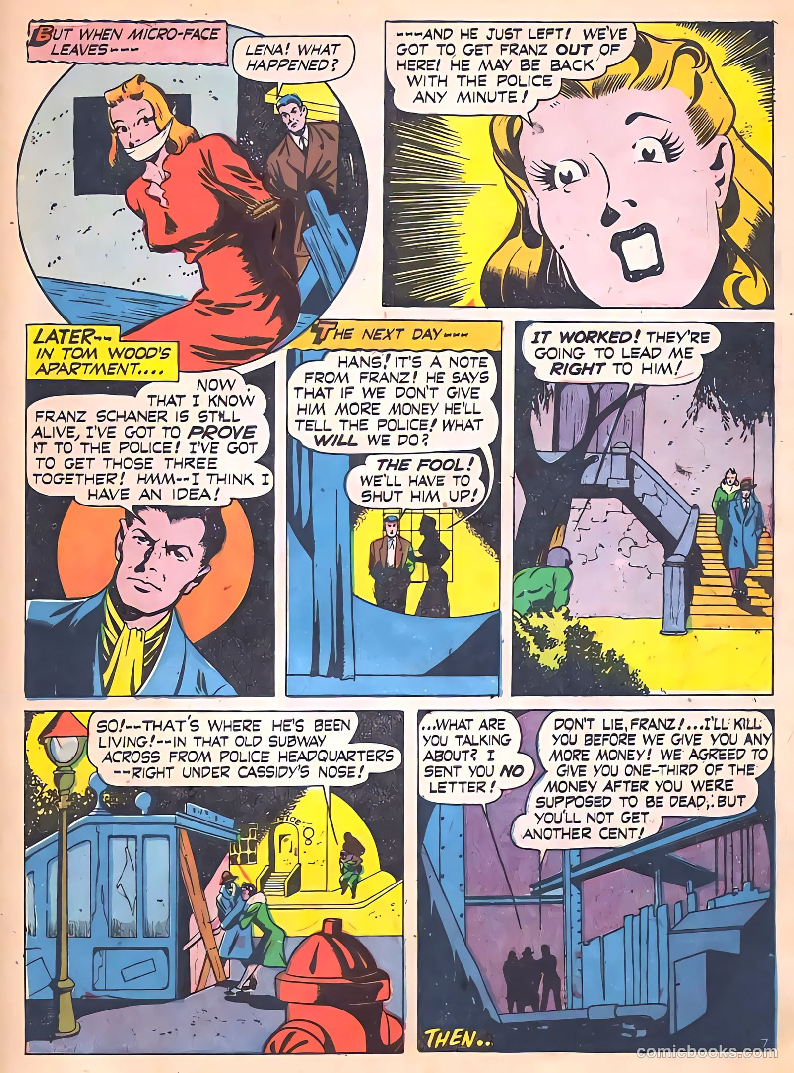 Clue Comics #5 (1943) — page 39 of 69