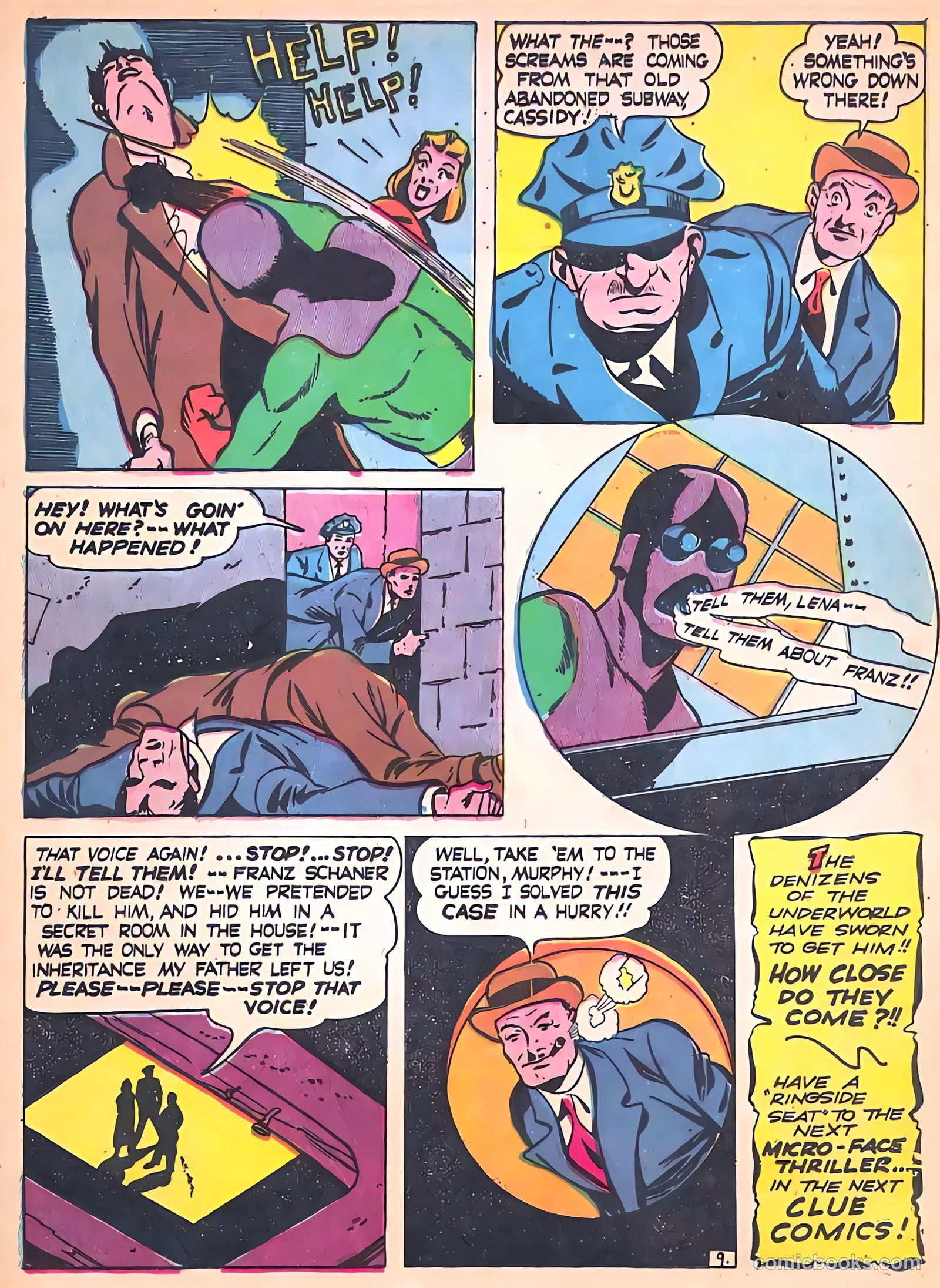 Clue Comics #5 (1943) — page 41 of 69