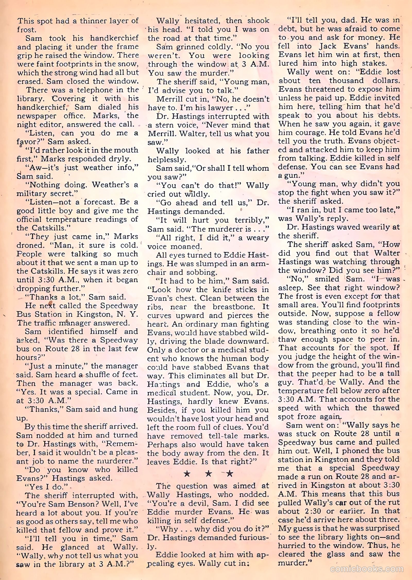 Clue Comics #5 (1943) — page 43 of 69