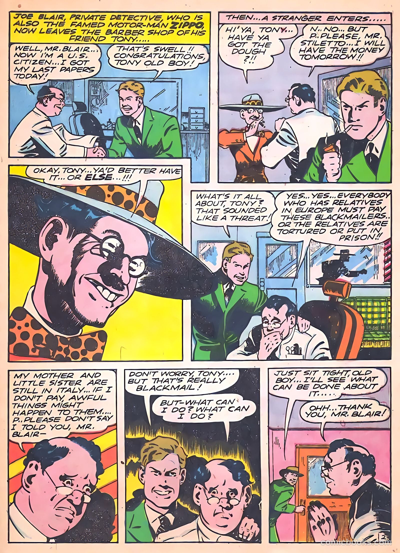 Clue Comics #5 (1943) — page 45 of 69