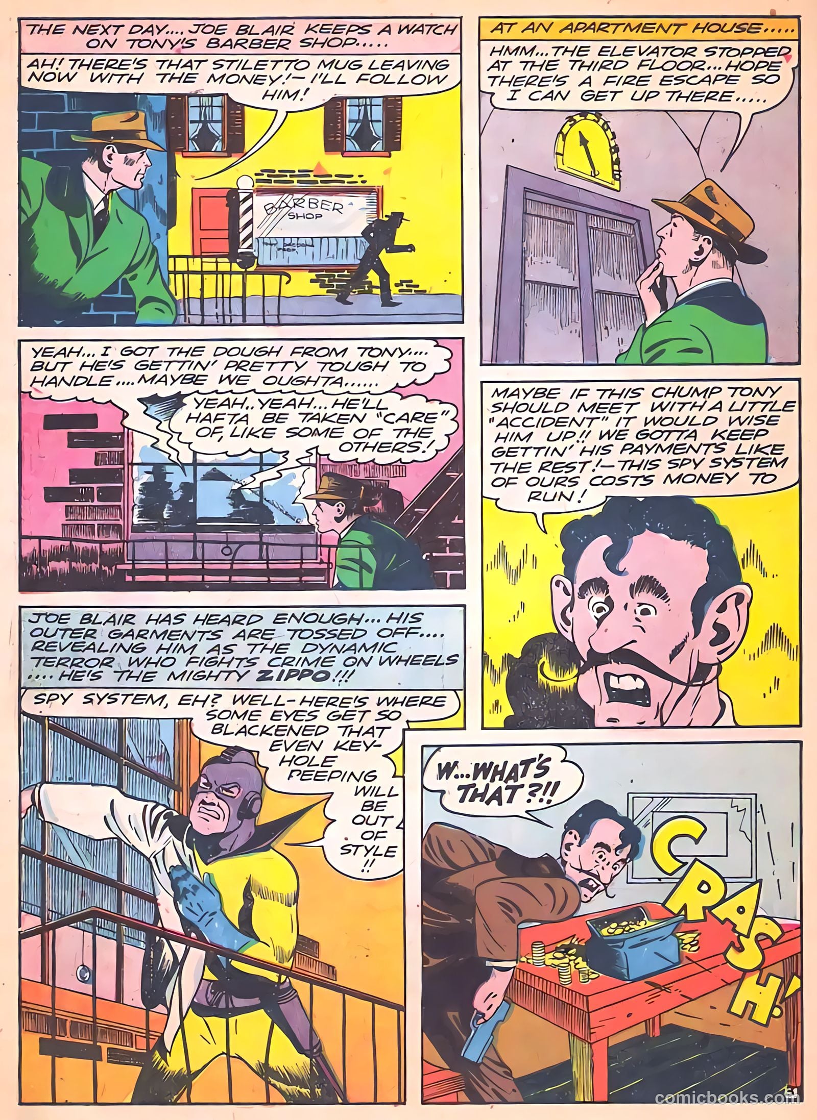 Clue Comics #5 (1943) — page 46 of 69