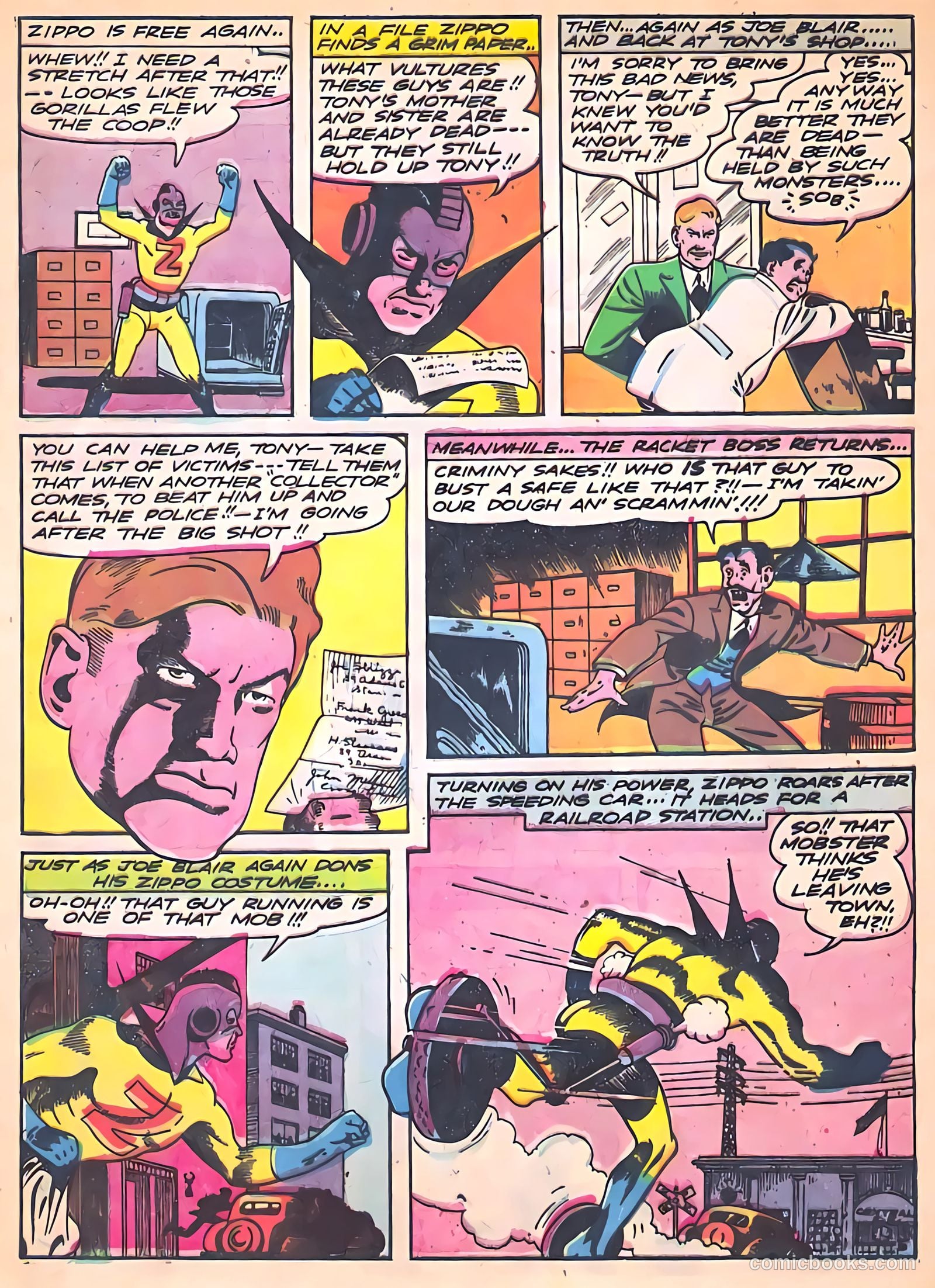 Clue Comics #5 (1943) — page 48 of 69