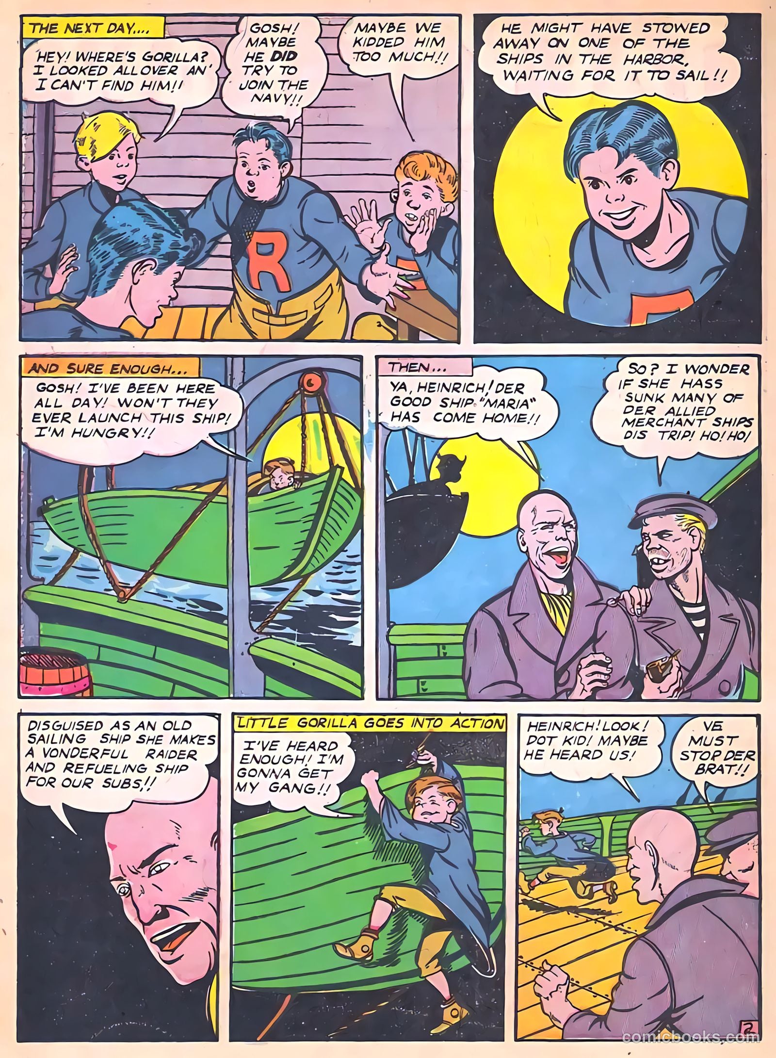 Clue Comics #5 (1943) — page 54 of 69