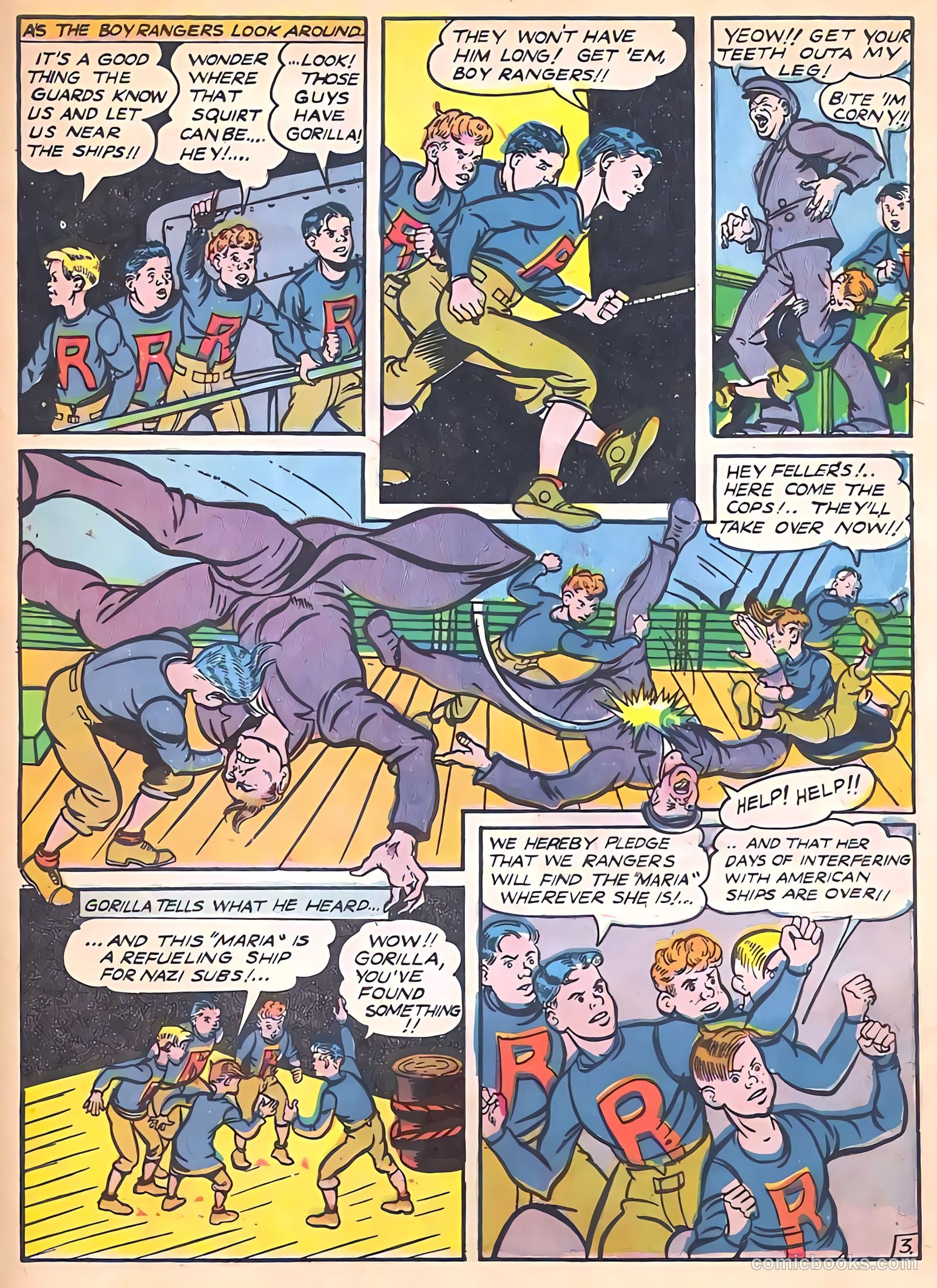 Clue Comics #5 (1943) — page 55 of 69