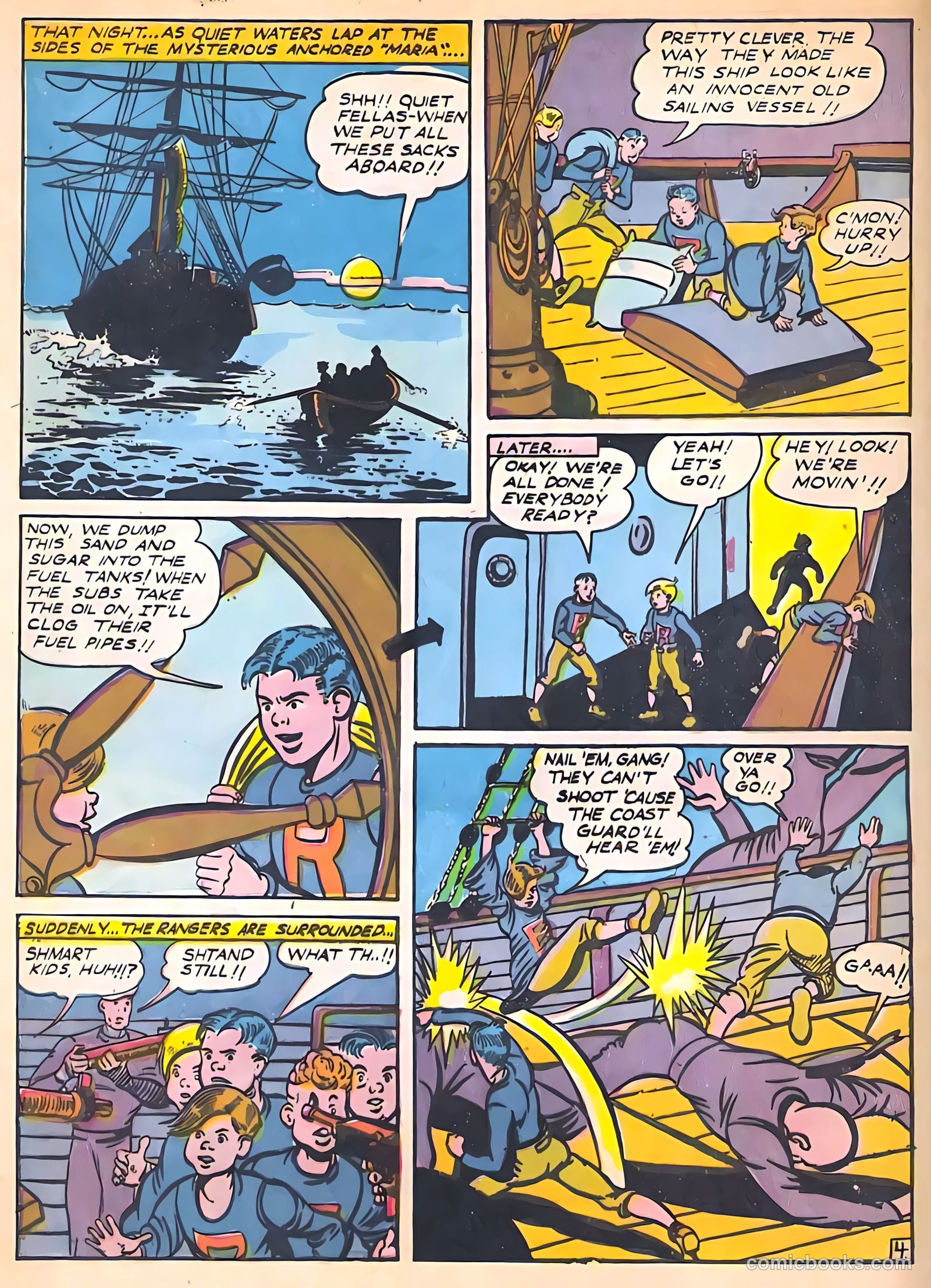 Clue Comics #5 (1943) — page 56 of 69