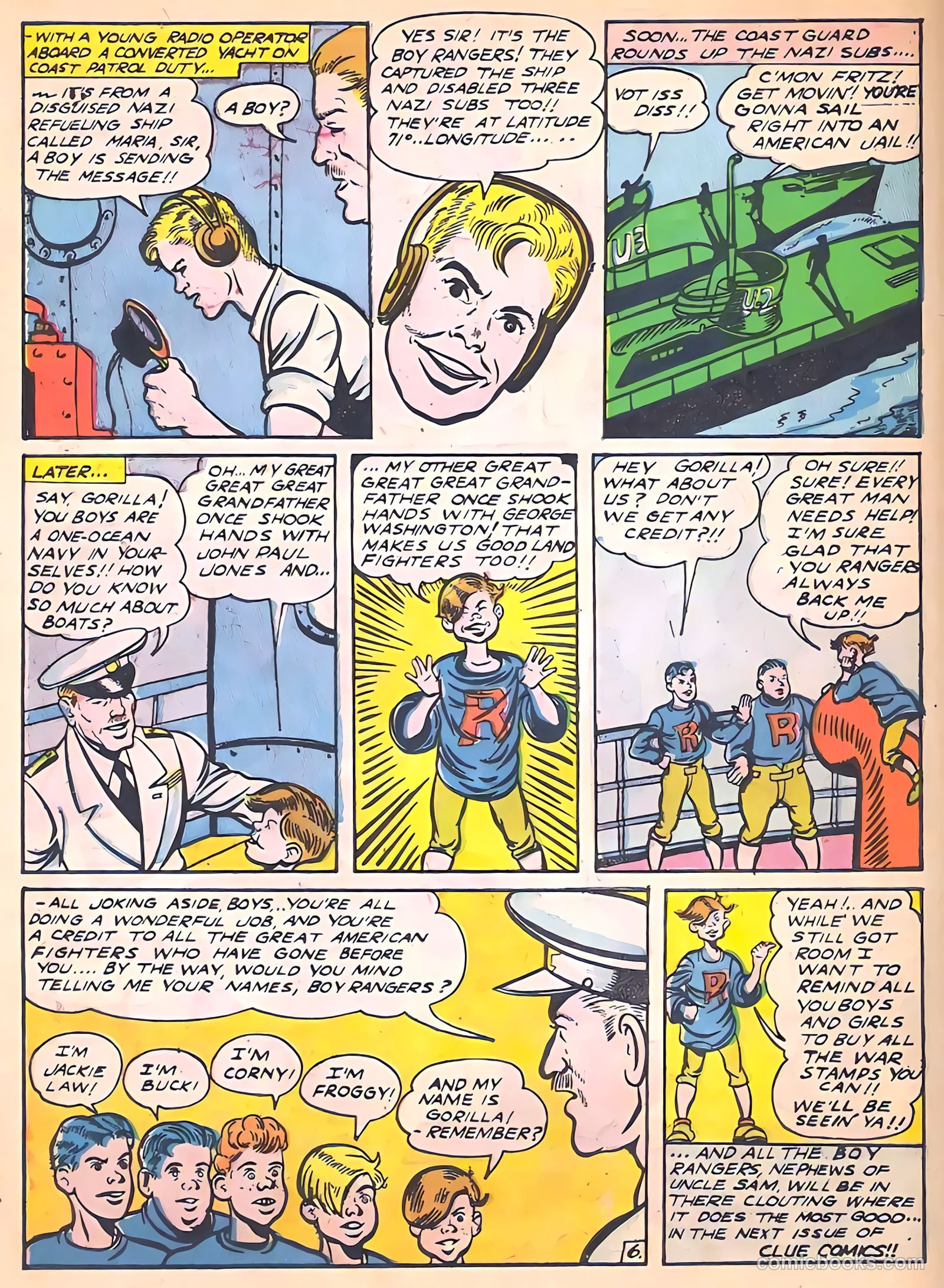 Clue Comics #5 (1943) — page 58 of 69