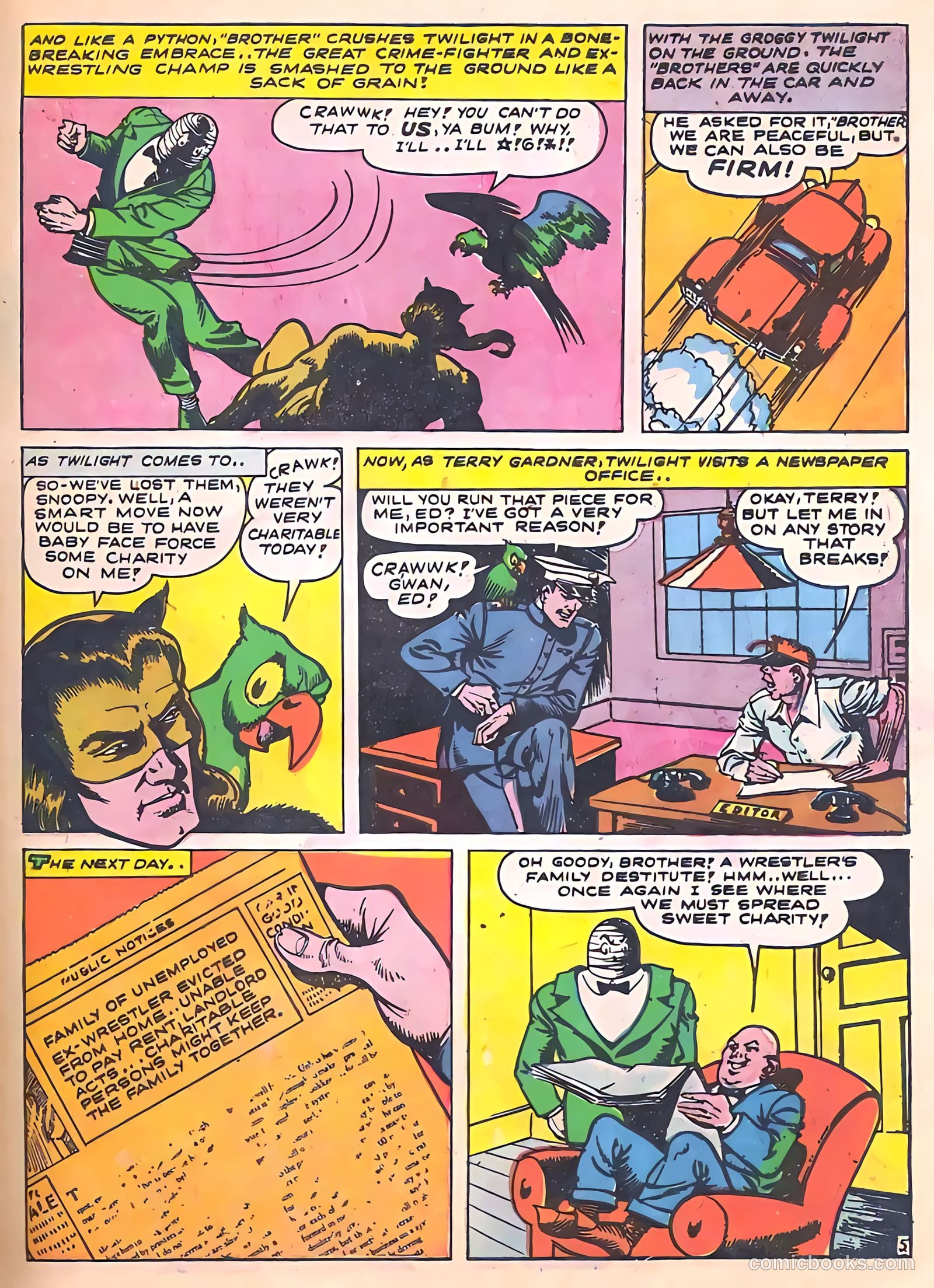 Clue Comics #5 (1943) — page 63 of 69