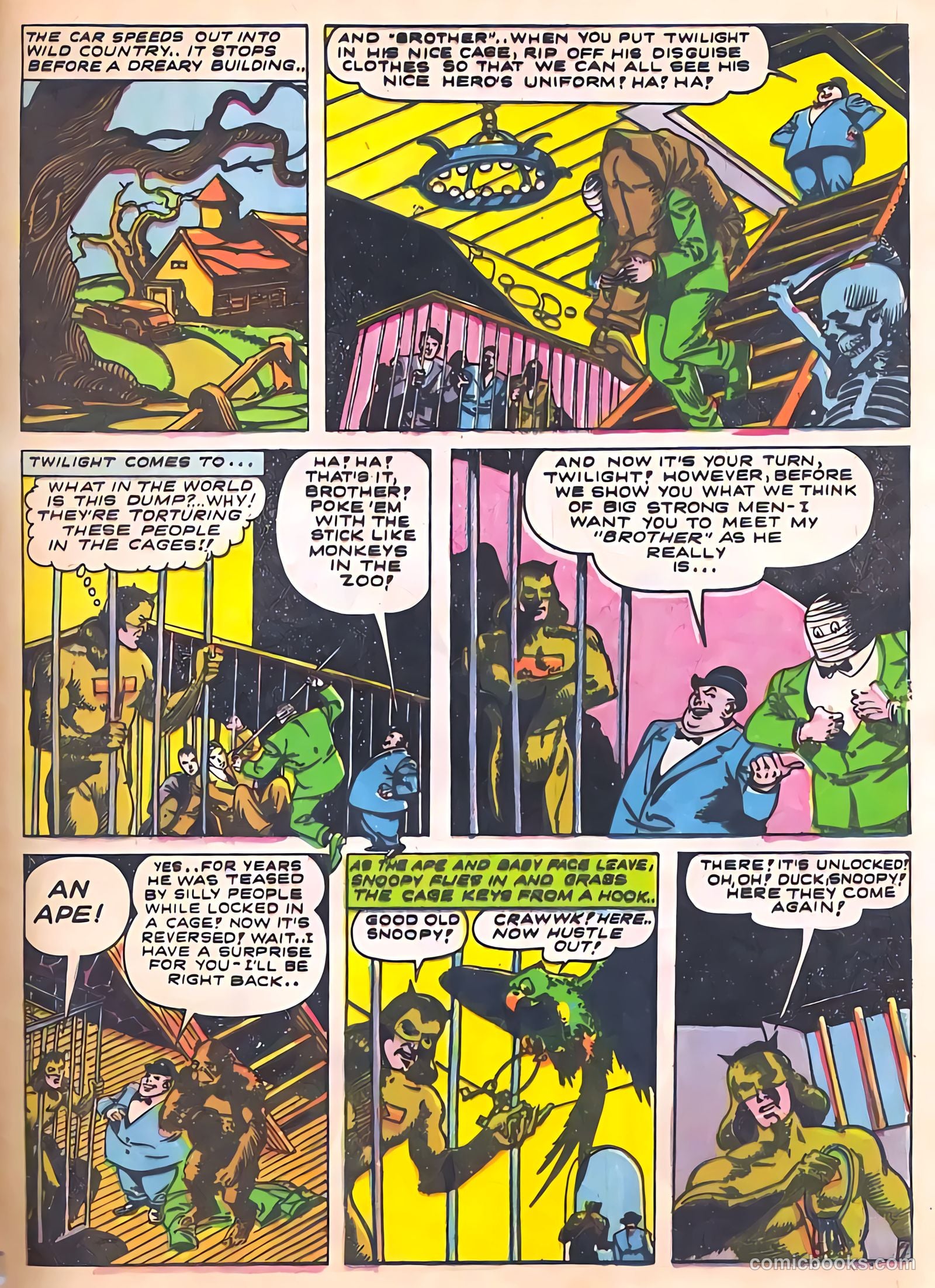 Clue Comics #5 (1943) — page 65 of 69