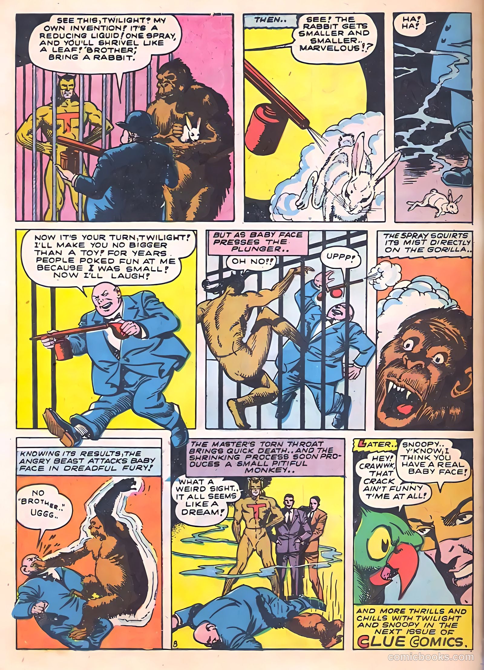 Clue Comics #5 (1943) — page 66 of 69