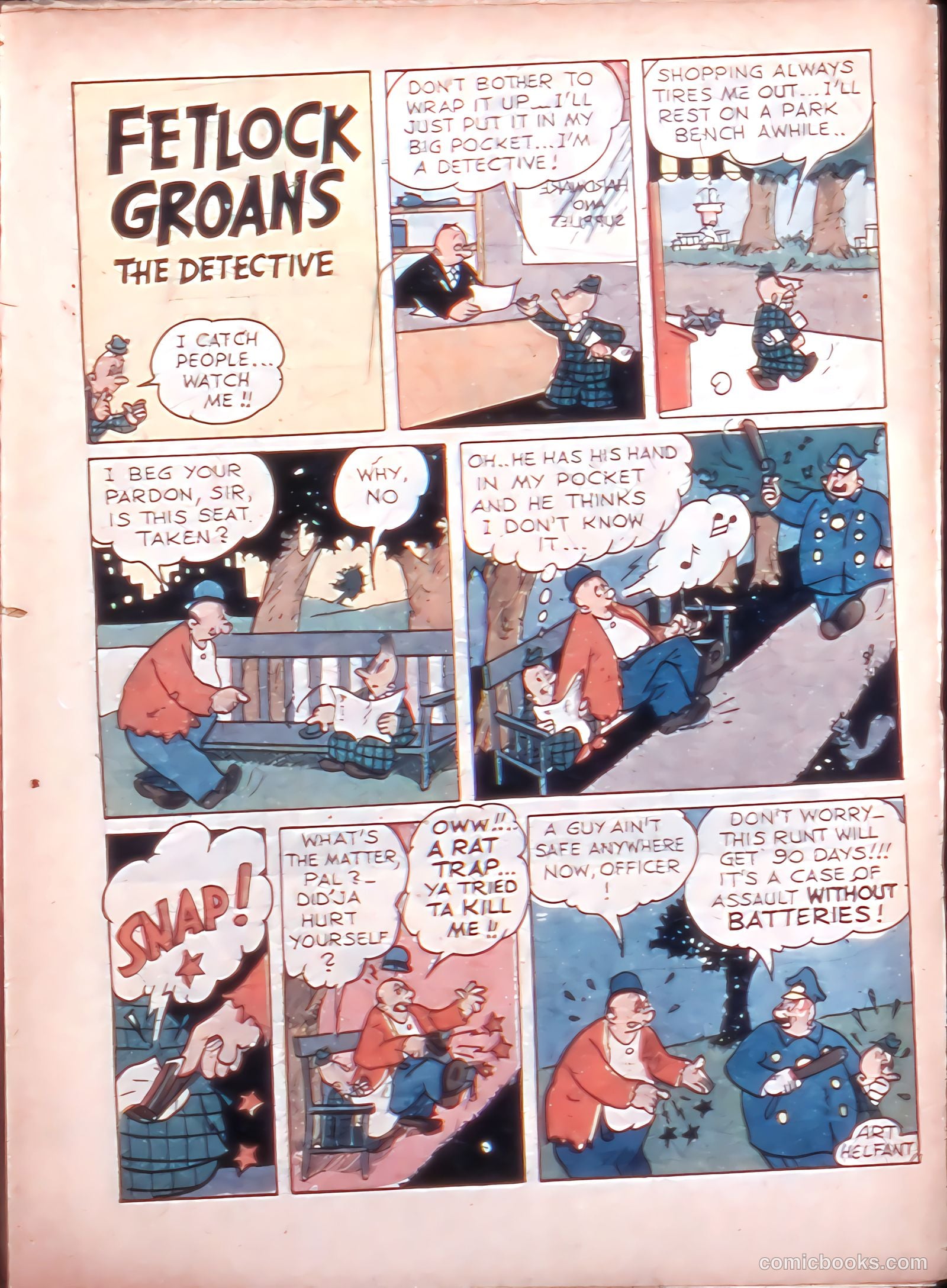 Clue Comics #11 (1943) — page 21 of 52