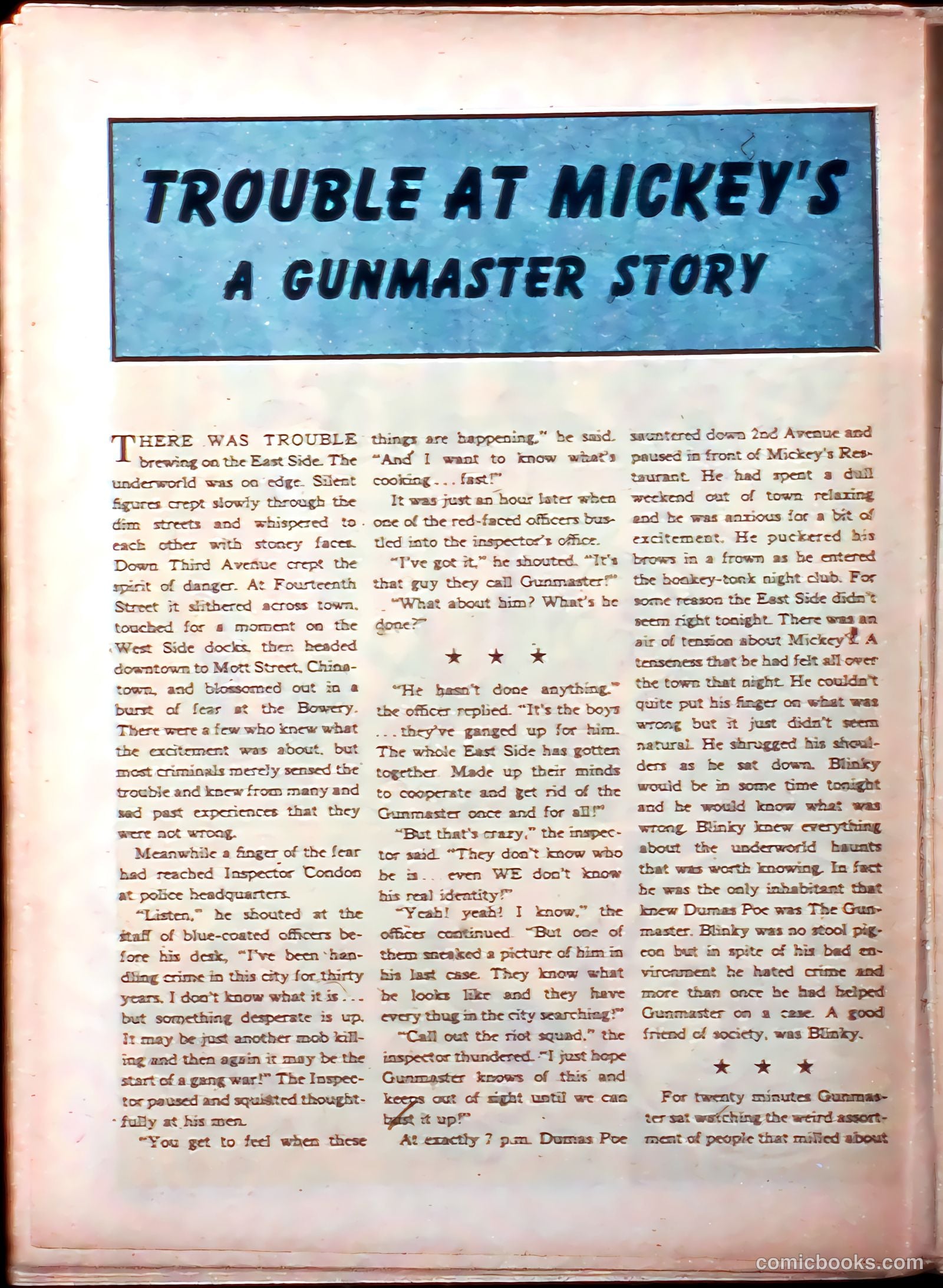 Clue Comics #11 (1943) — page 30 of 52