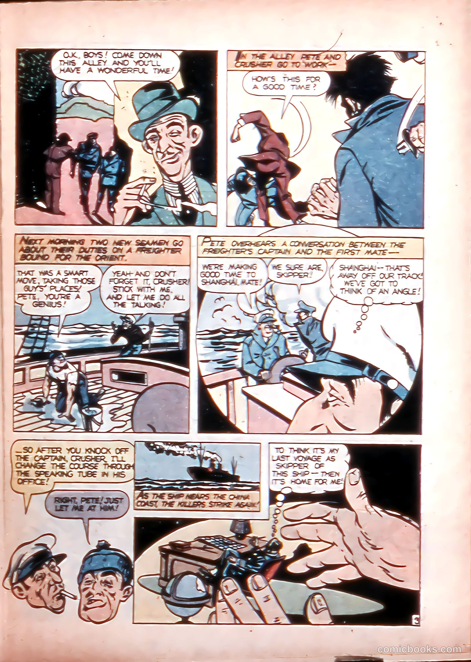 Clue Comics #11 (1943) — page 35 of 52