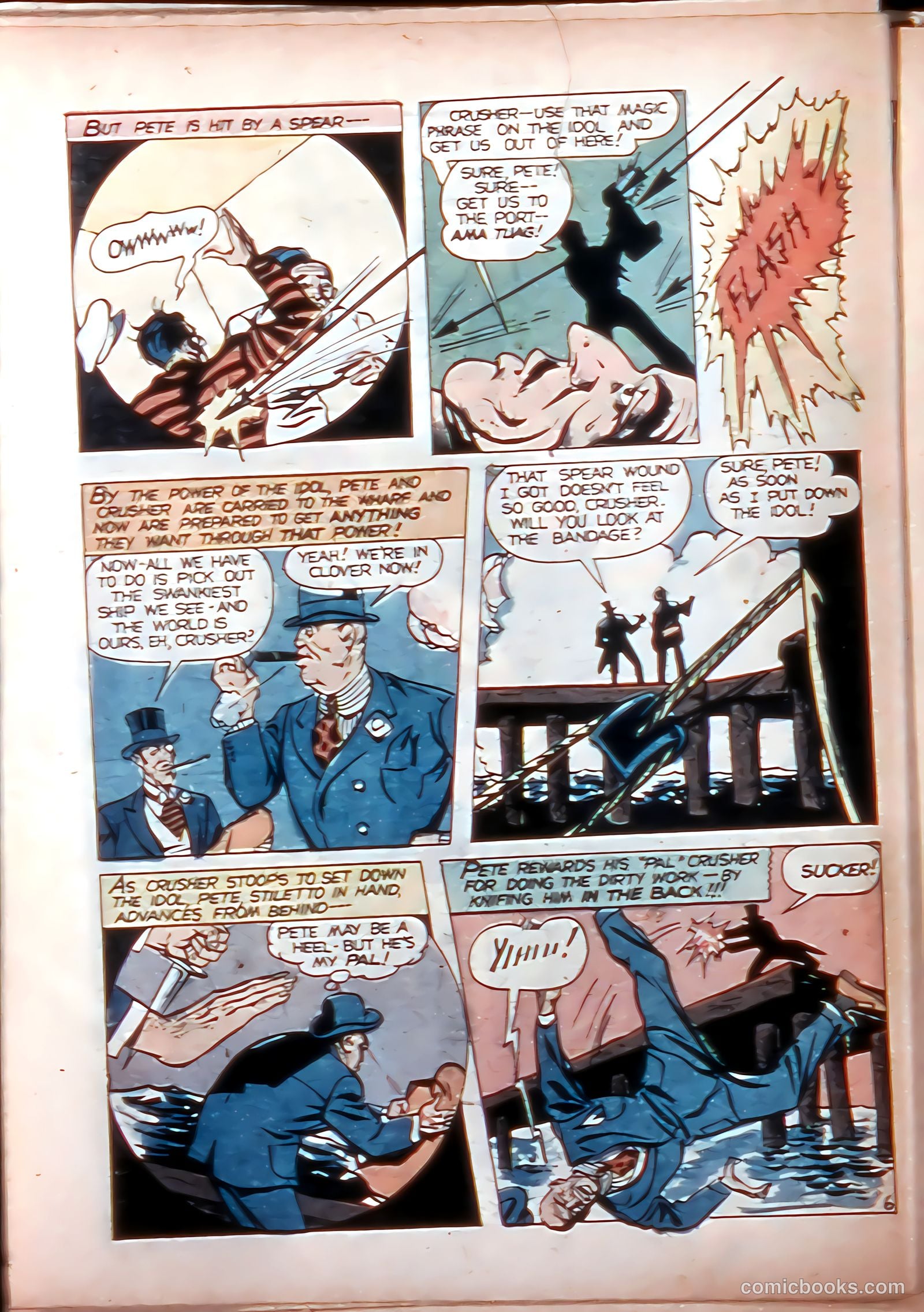 Clue Comics #11 (1943) — page 38 of 52