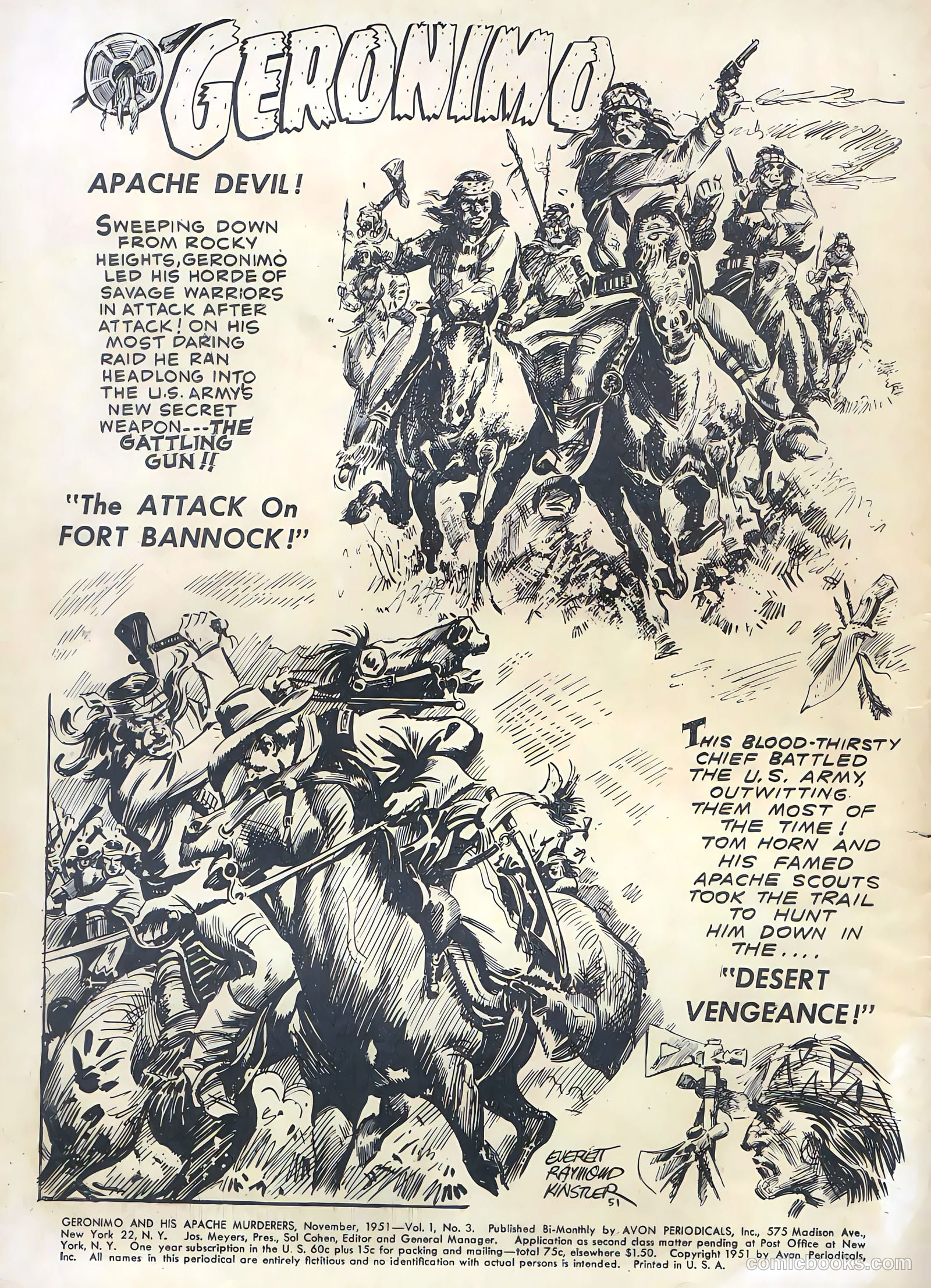 Geronimo 3 - And His Apache Murderers #1 — page 2 of 36